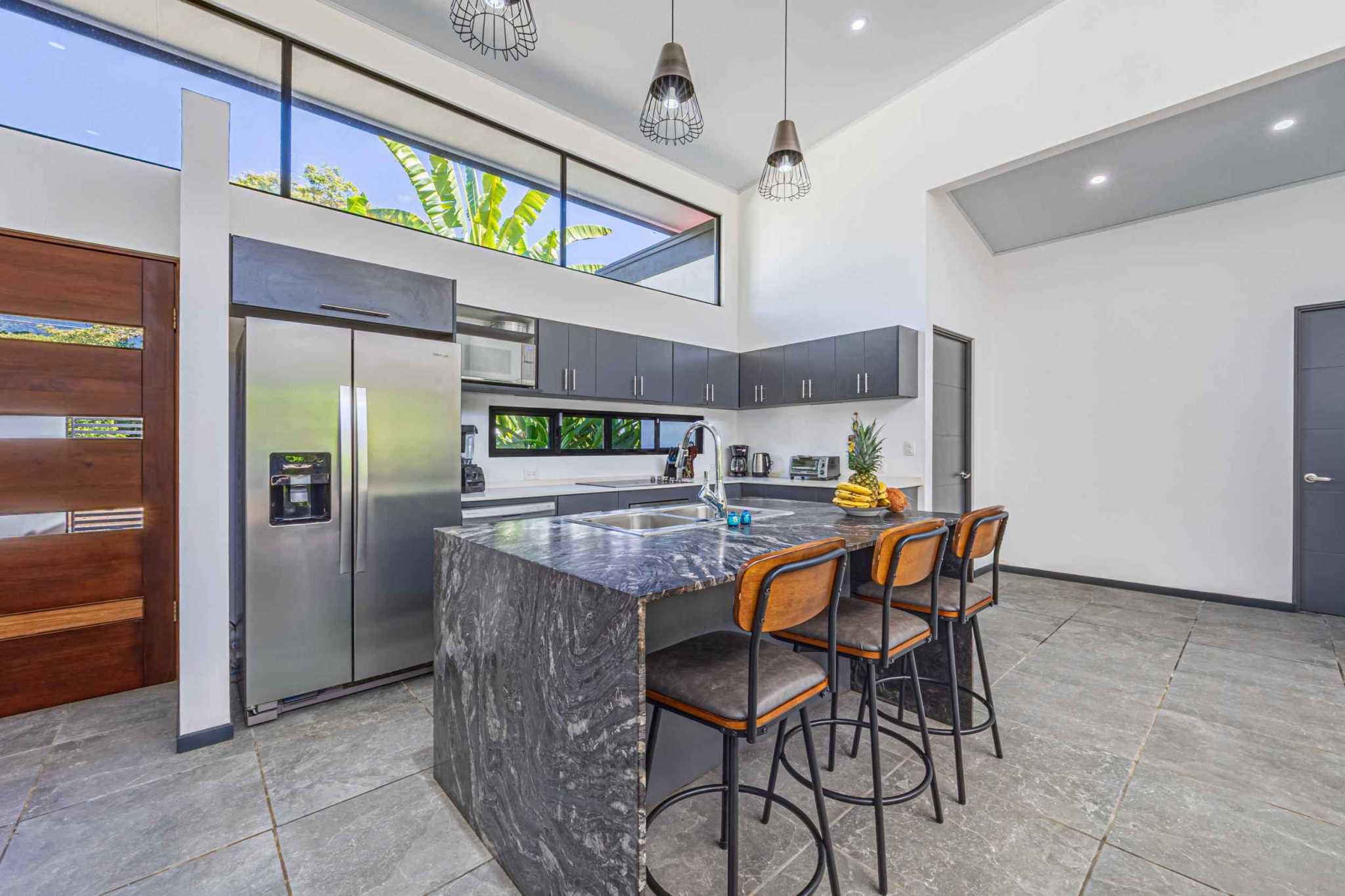 58420-29 Modern 3-Bedroom Home with Designer Pool & Fruit Trees in Uvita Costa Rica