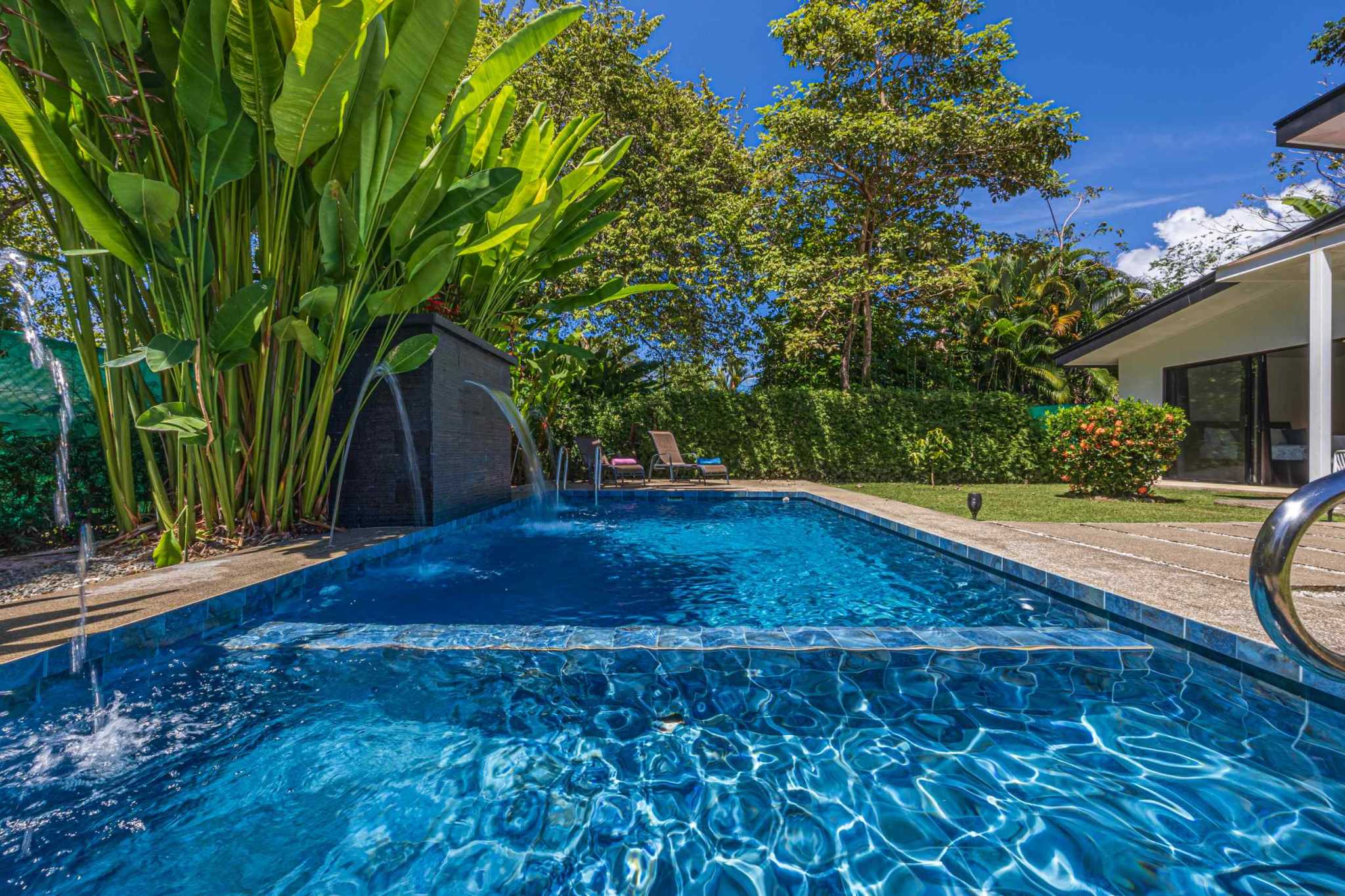 58420-20 Modern 3-Bedroom Home with Designer Pool & Fruit Trees in Uvita Costa Rica