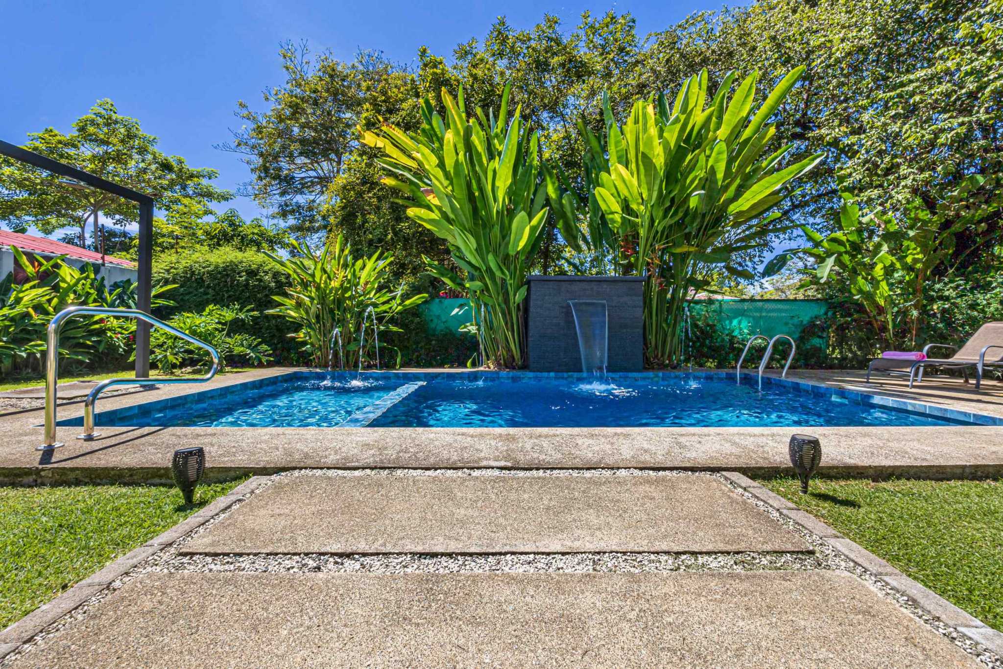 58420-17 Modern 3-Bedroom Home with Designer Pool & Fruit Trees in Uvita Costa Rica
