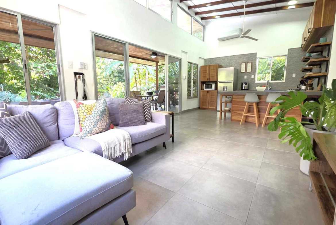 Sustainable 2-Bedroom Solar Home with Creek Frontage in Ojochal Costa Rica photo 14