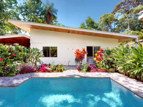 Sustainable 2-Bedroom Solar Home with Creek Frontage in Ojochal Costa Rica