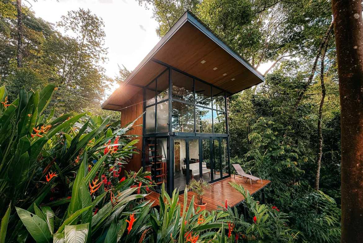Ocean View 1.7-Acre Building Lot with Income-Producing Cabin in Uvita Costa Rica