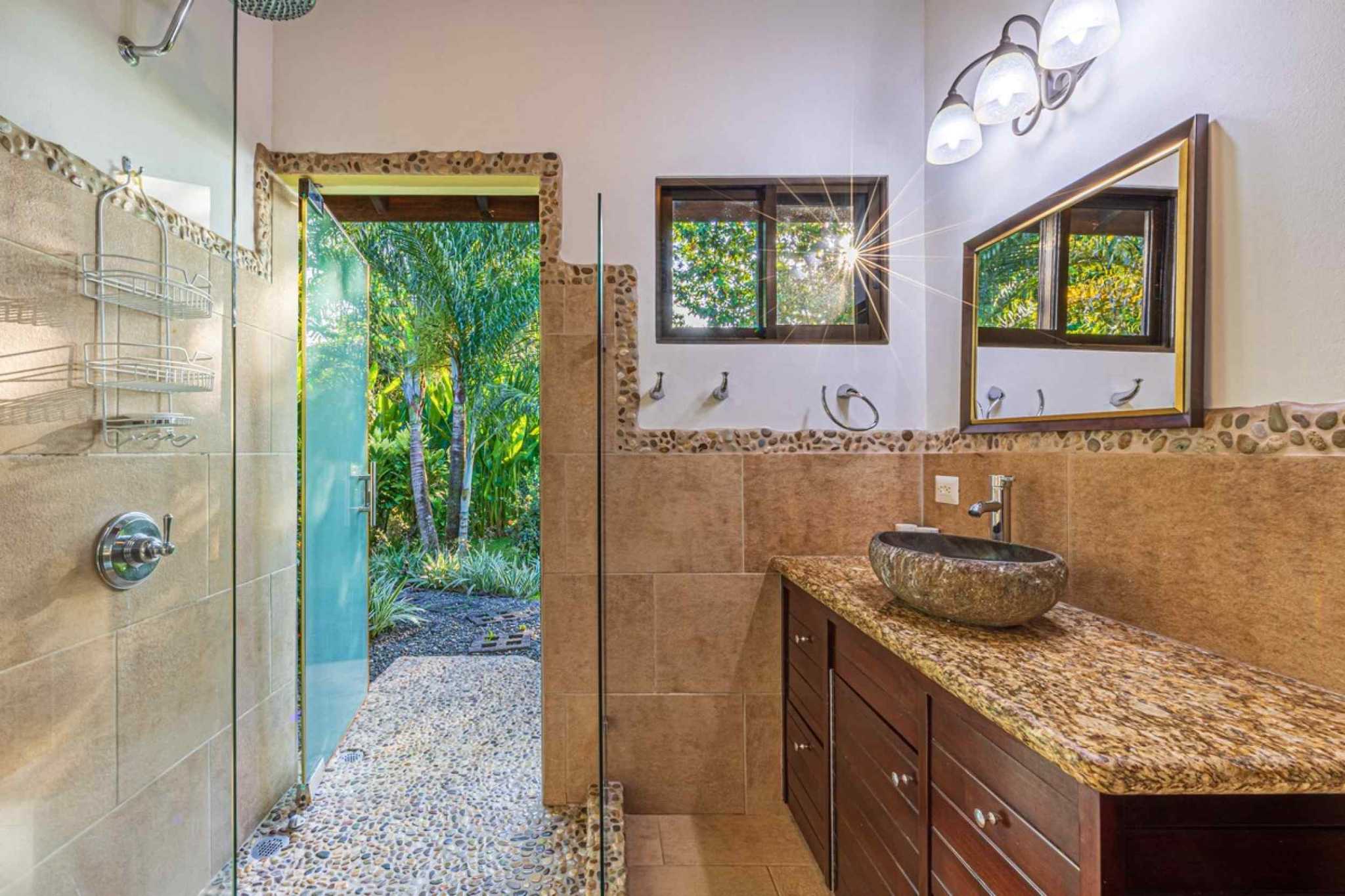 57464-29 Stunning 2-Bedroom Estate with Infinity Pool & Whale’s Tail Ocean Views in Dominical Costa Rica