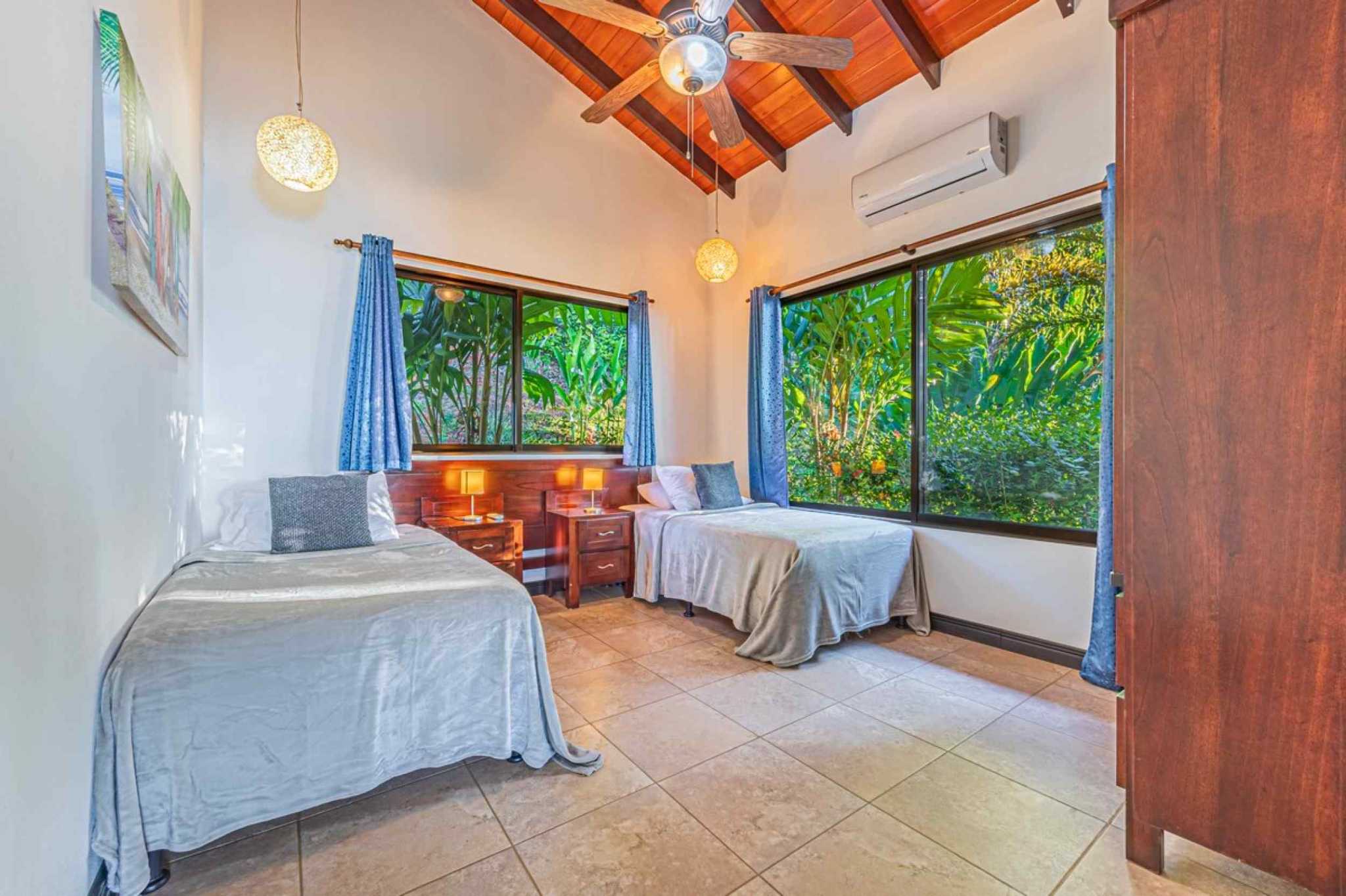 57464-15 Stunning 2-Bedroom Estate with Infinity Pool & Whale’s Tail Ocean Views in Dominical Costa Rica