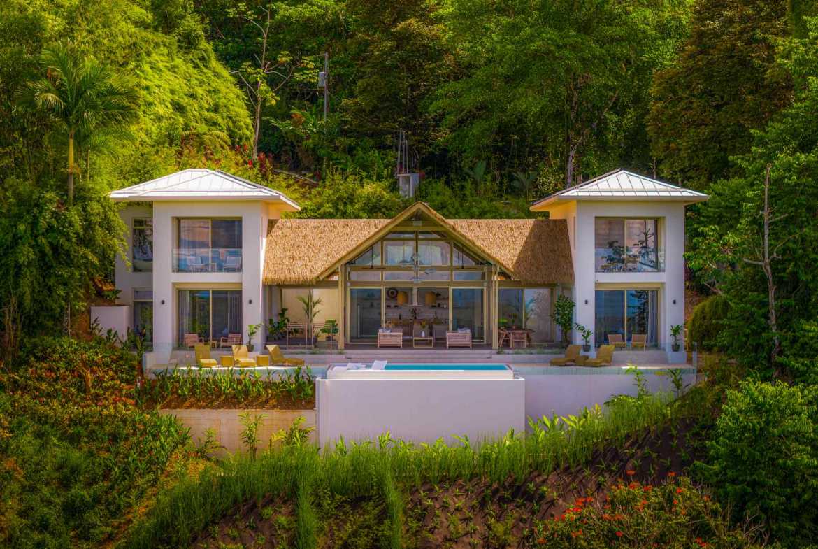 Stunning 7-Bedroom Luxury Estate with Ocean Views & Waterfall in Dominical Costa Rica