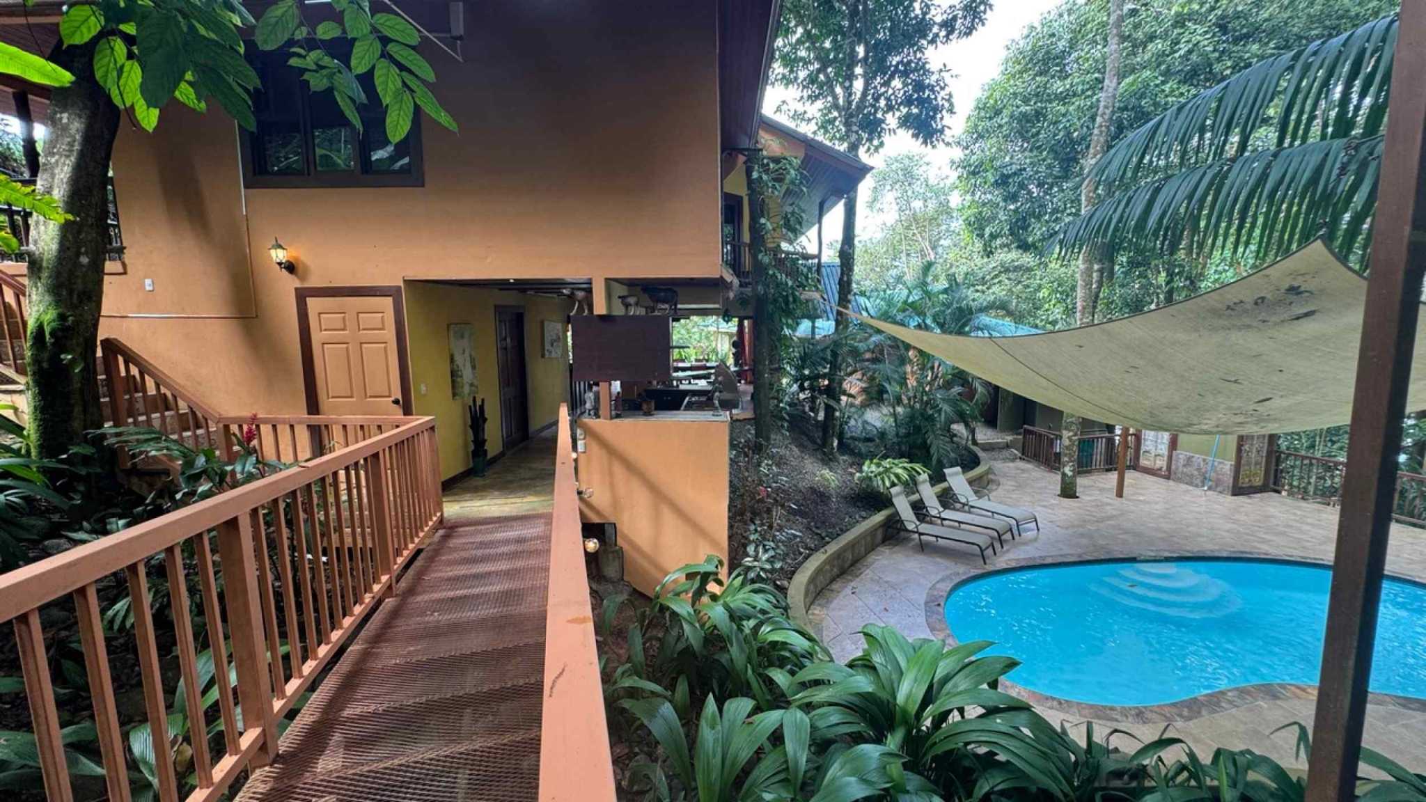 57060-35 Exclusive 12-Bedroom Hotel with Ocean Views & Pool in Uvita Costa Rica