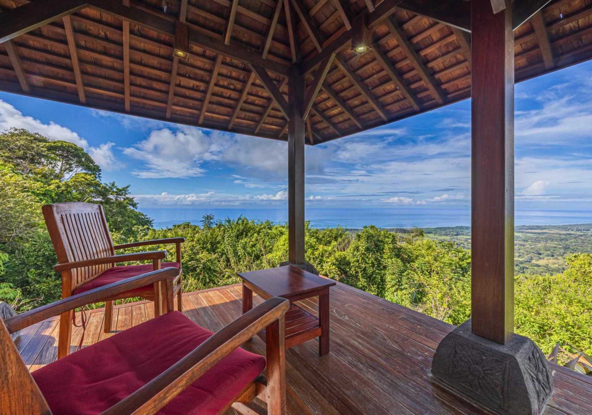 Stunning 2-Bedroom Bali Style Home with Pool & Ocean Views in Hatillo Costa Rica