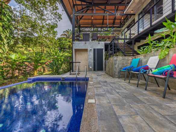 Modern 3-Bedroom Villa with Infinity Pool & Ocean Access in Uvita Costa Rica