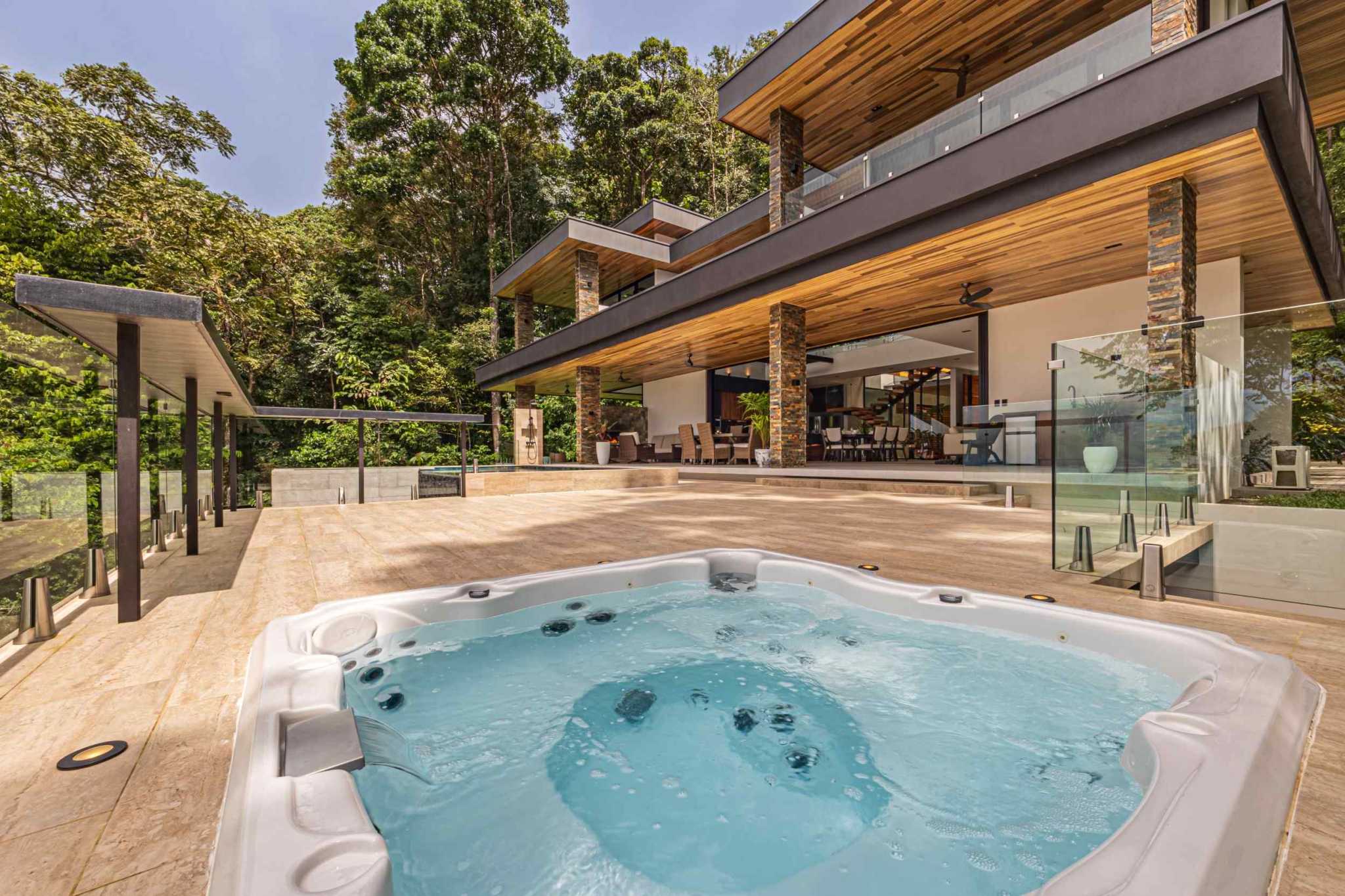 55886-56 Stunning 5-Bedroom Estate with Ocean Views & Private Pool in Dominicalito Costa Rica