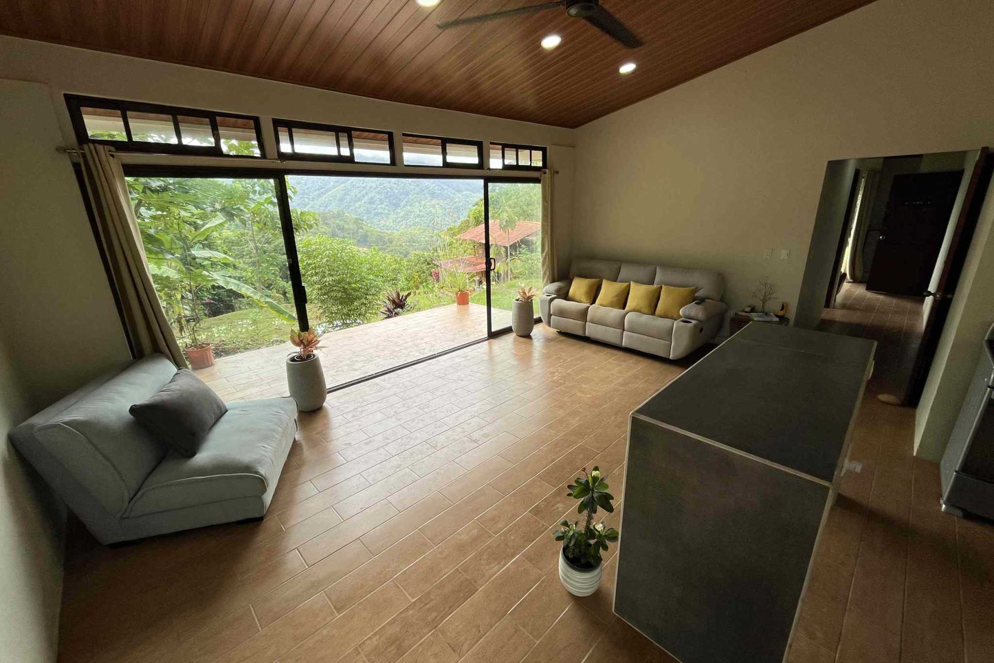 Charming 3-Bedroom Mountain Home with Views & Guest Cabin in Tres Rios Costa Rica
