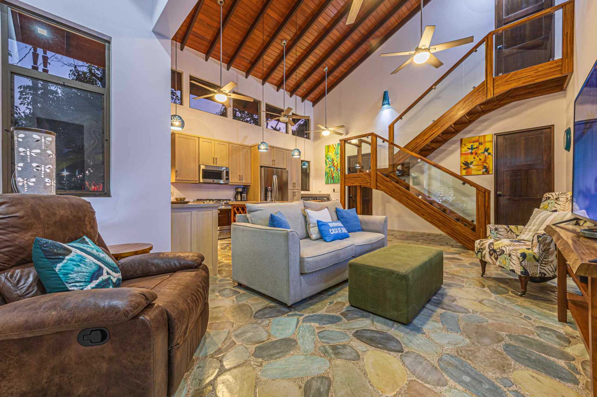 63513-28 Stunning 3-Bedroom Estate with Private Waterfall & Guest Casita in Dominical Costa Rica
