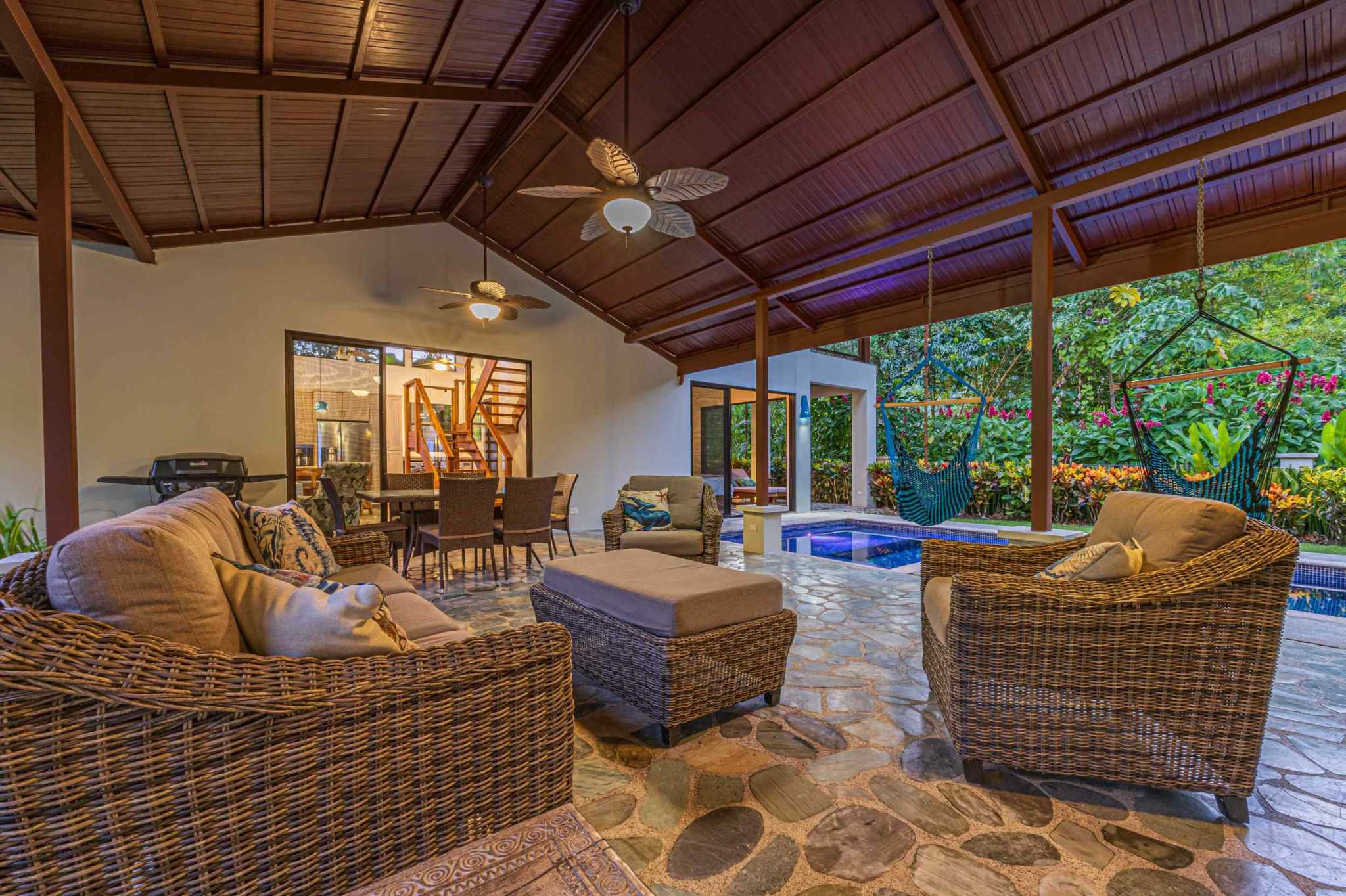 63513-26 Stunning 3-Bedroom Estate with Private Waterfall & Guest Casita in Dominical Costa Rica