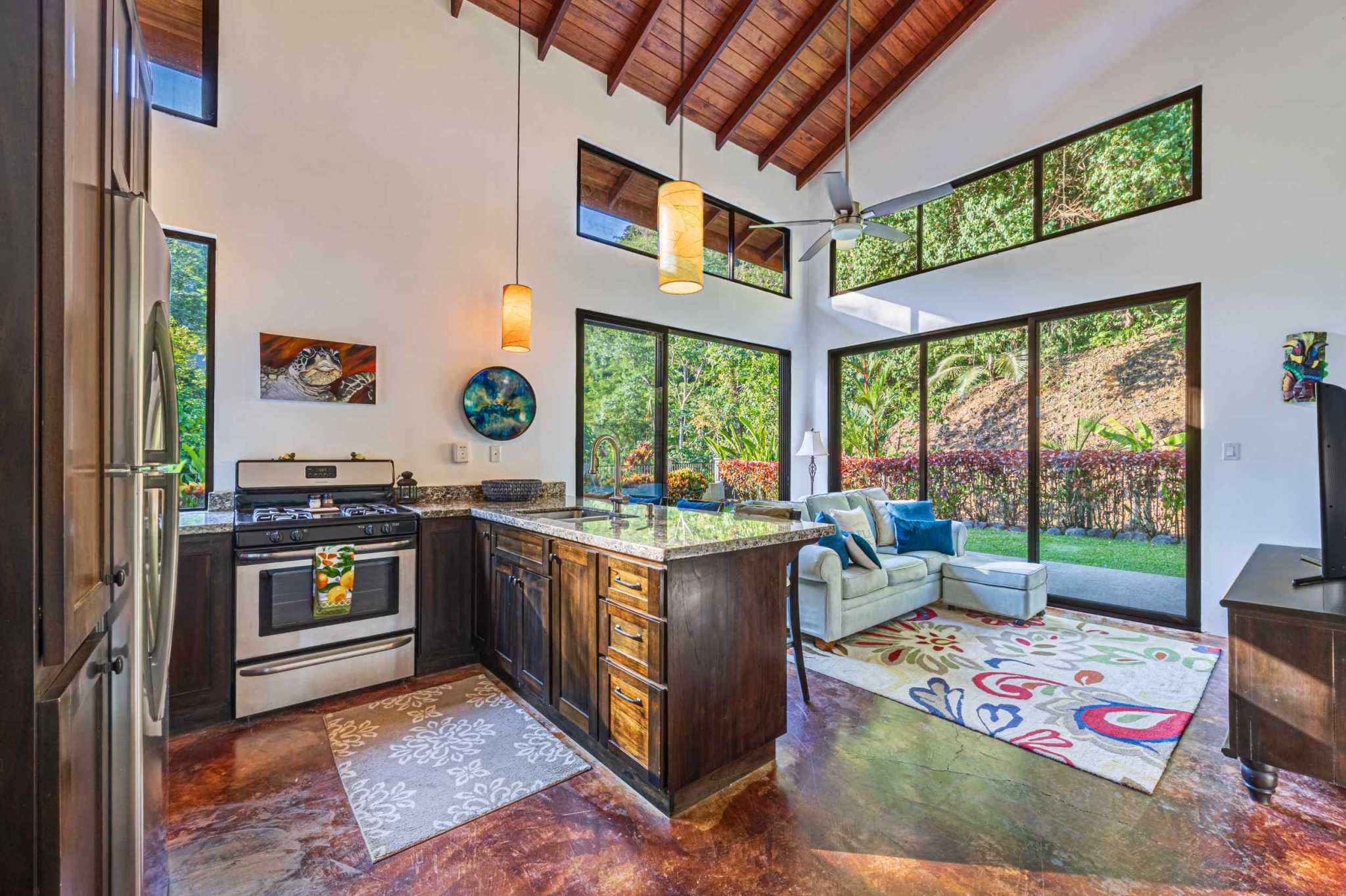63513-19 Stunning 3-Bedroom Estate with Private Waterfall & Guest Casita in Dominical Costa Rica