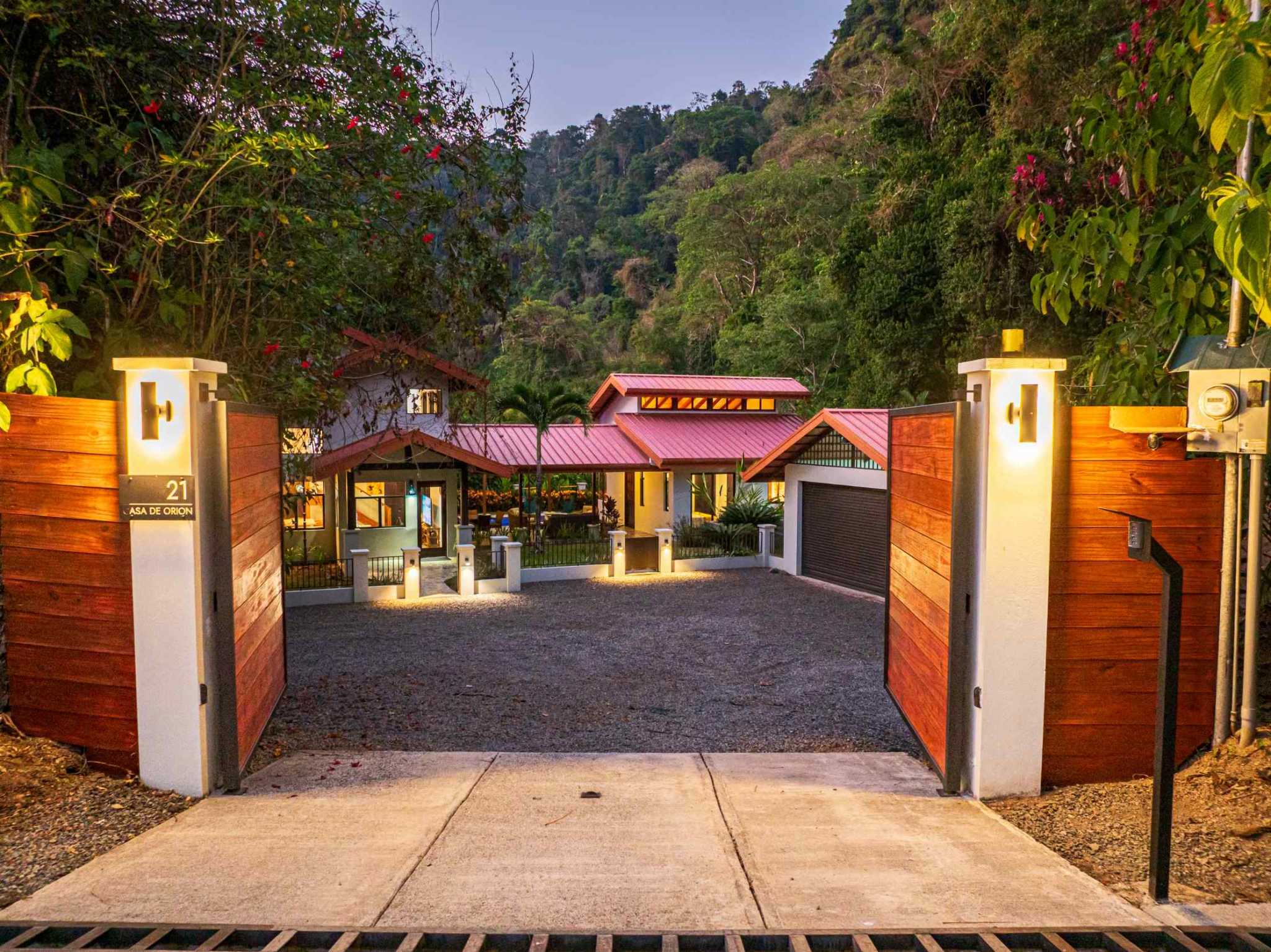63513-4 Stunning 3-Bedroom Estate with Private Waterfall & Guest Casita in Dominical Costa Rica