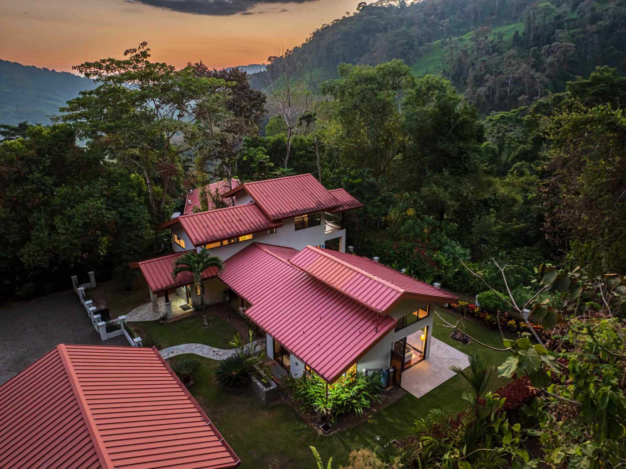 63513-3 Stunning 3-Bedroom Estate with Private Waterfall & Guest Casita in Dominical Costa Rica