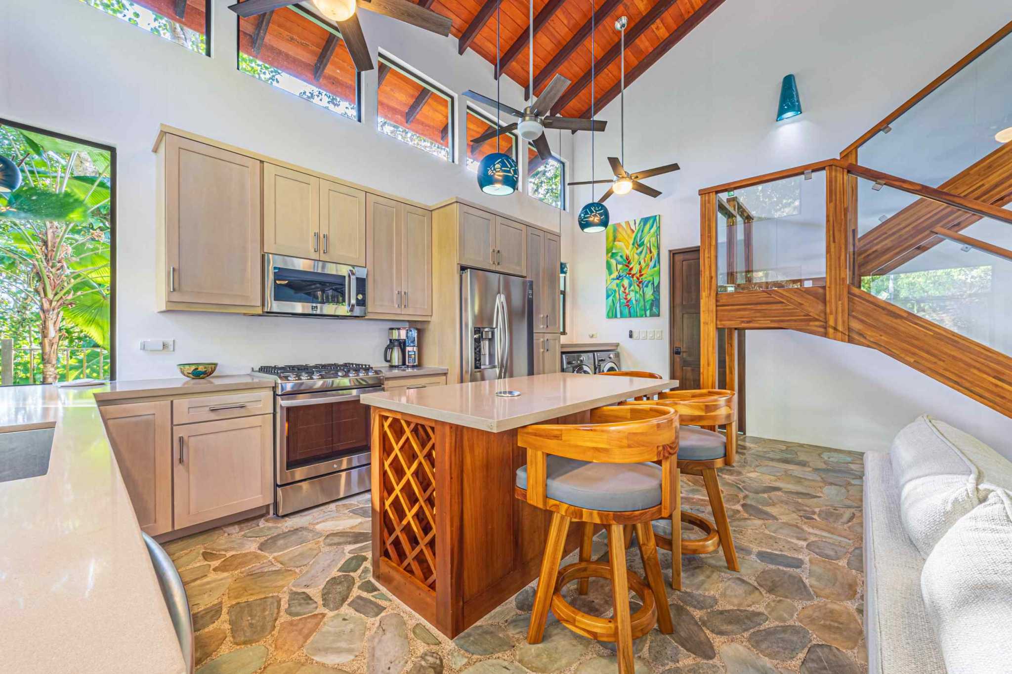 63513-16 Stunning 3-Bedroom Estate with Private Waterfall & Guest Casita in Dominical Costa Rica