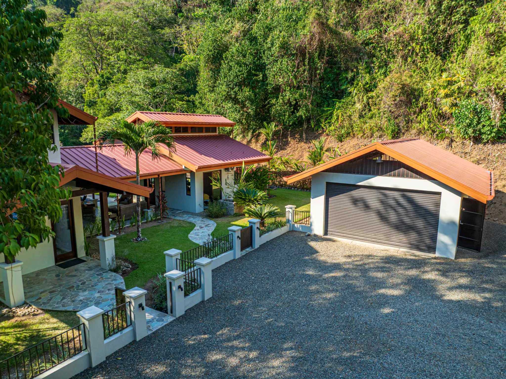 63513-2 Stunning 3-Bedroom Estate with Private Waterfall & Guest Casita in Dominical Costa Rica