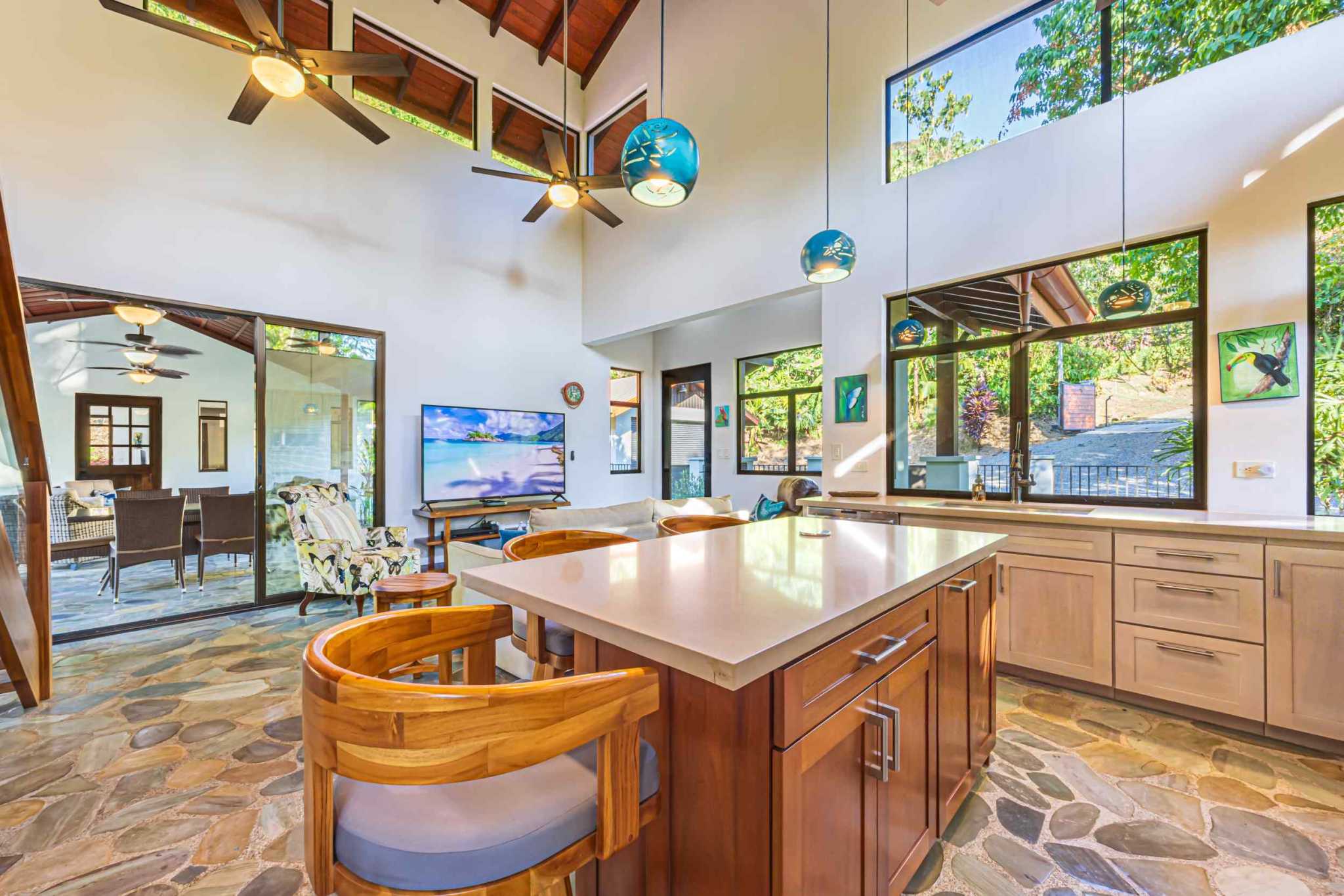 63513-14 Stunning 3-Bedroom Estate with Private Waterfall & Guest Casita in Dominical Costa Rica