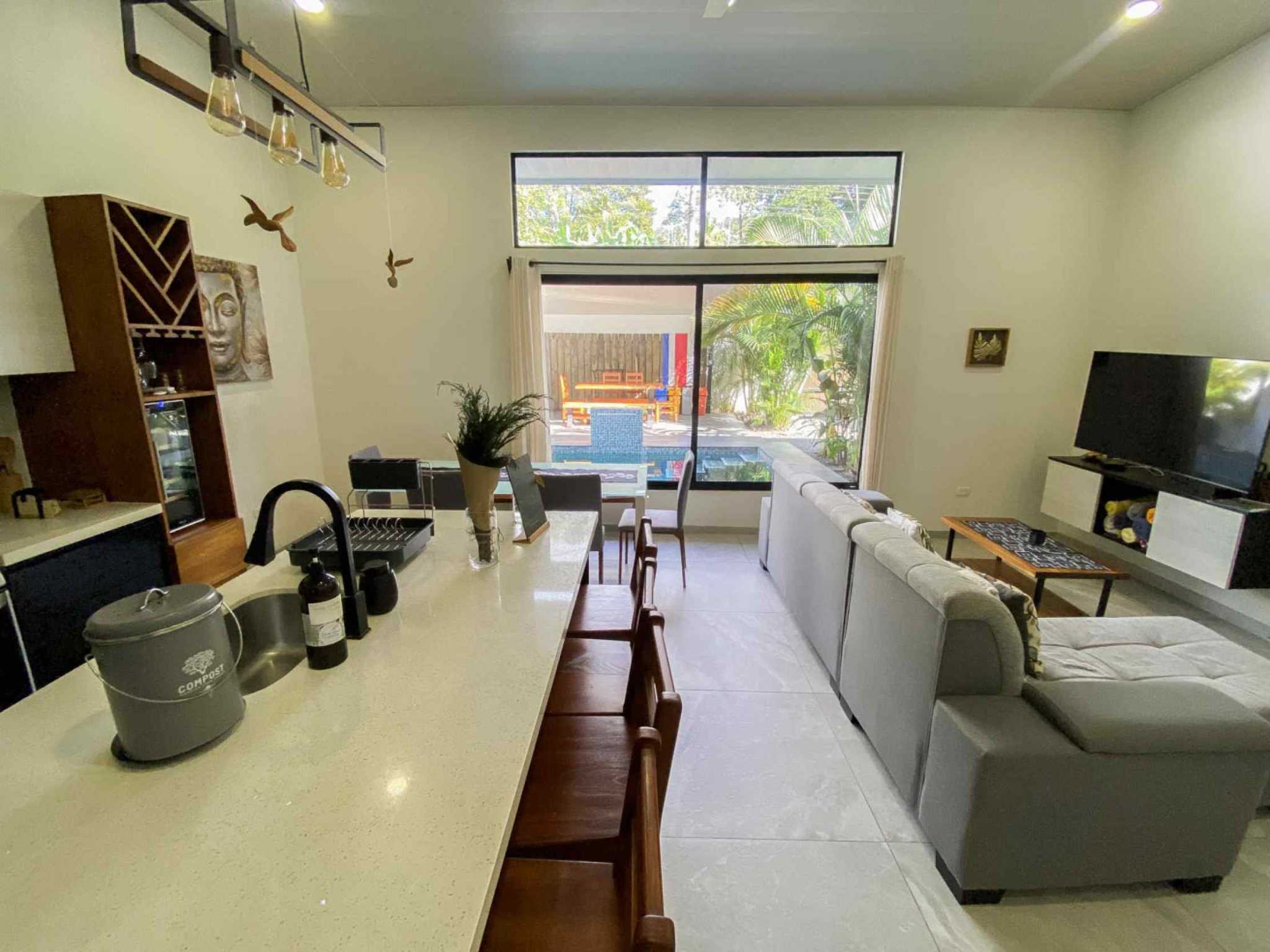 Tropical 4-Bedroom Home with Private Pool & Jungle Creek in Uvita Costa Rica
