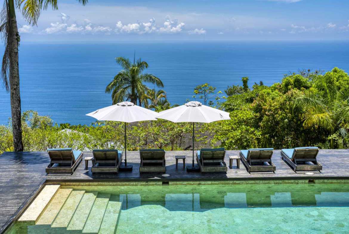 Stunning 4-Villa 5-Bedroom Estate with Ocean Views & Private Pool in Dominical Costa Rica