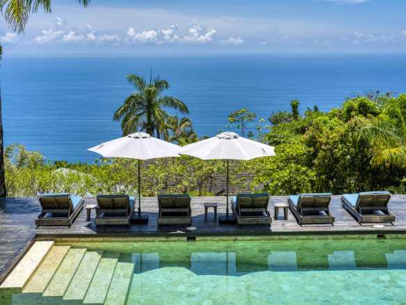 Stunning 4-Villa 5-Bedroom Estate with Ocean Views & Private Pool in Dominical Costa Rica