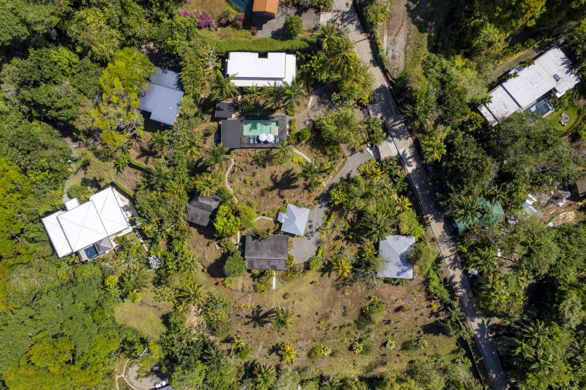 63332-14 Stunning 4-Villa 5-Bedroom Estate with Ocean Views & Private Pool in Dominical Costa Rica