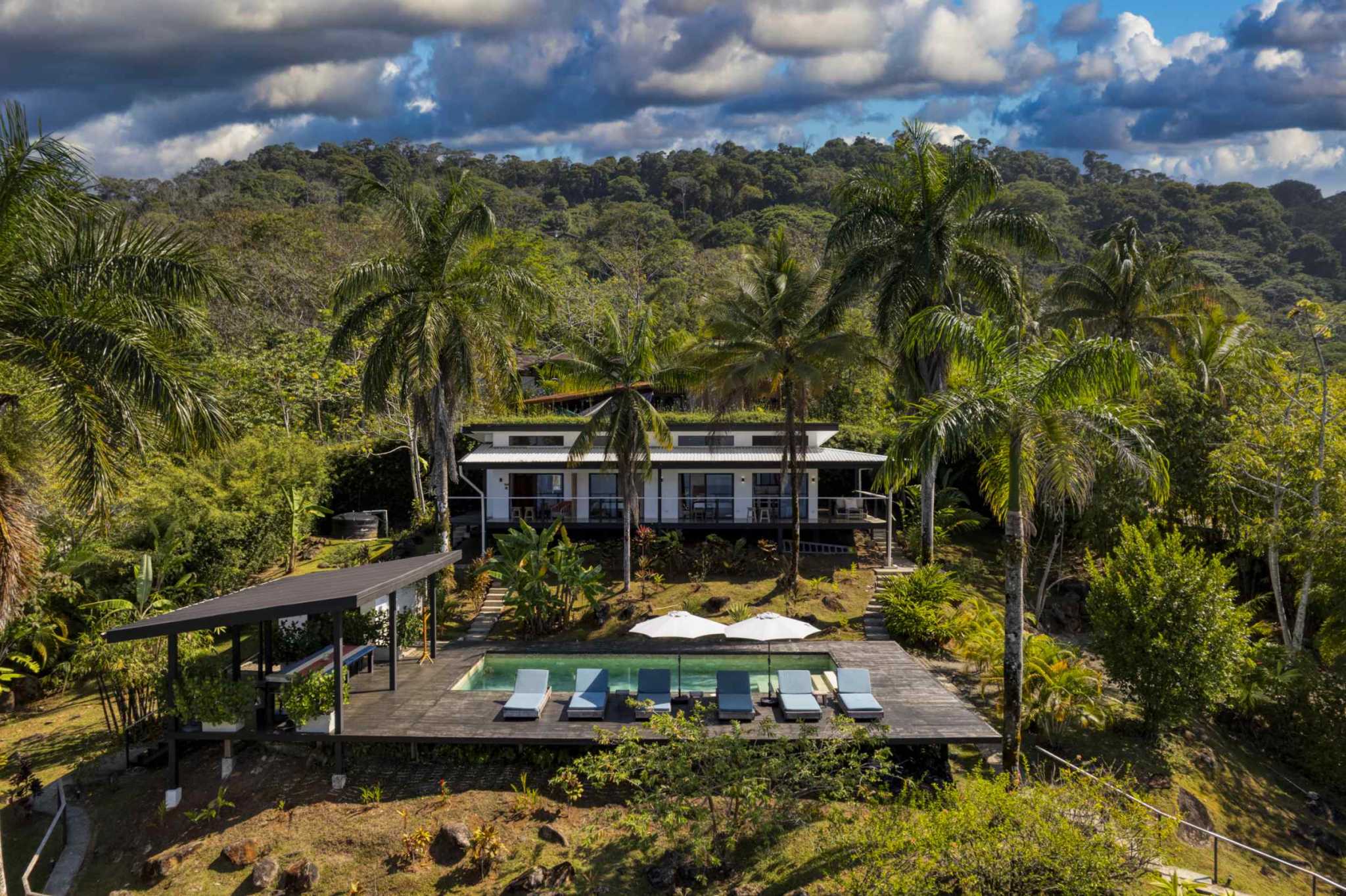 63332-3 Stunning 4-Villa 5-Bedroom Estate with Ocean Views & Private Pool in Dominical Costa Rica