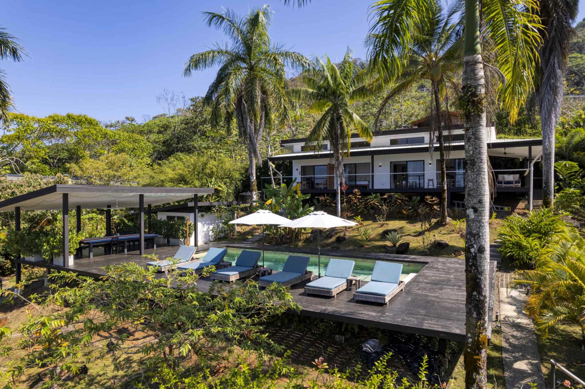 63332-2 Stunning 4-Villa 5-Bedroom Estate with Ocean Views & Private Pool in Dominical Costa Rica