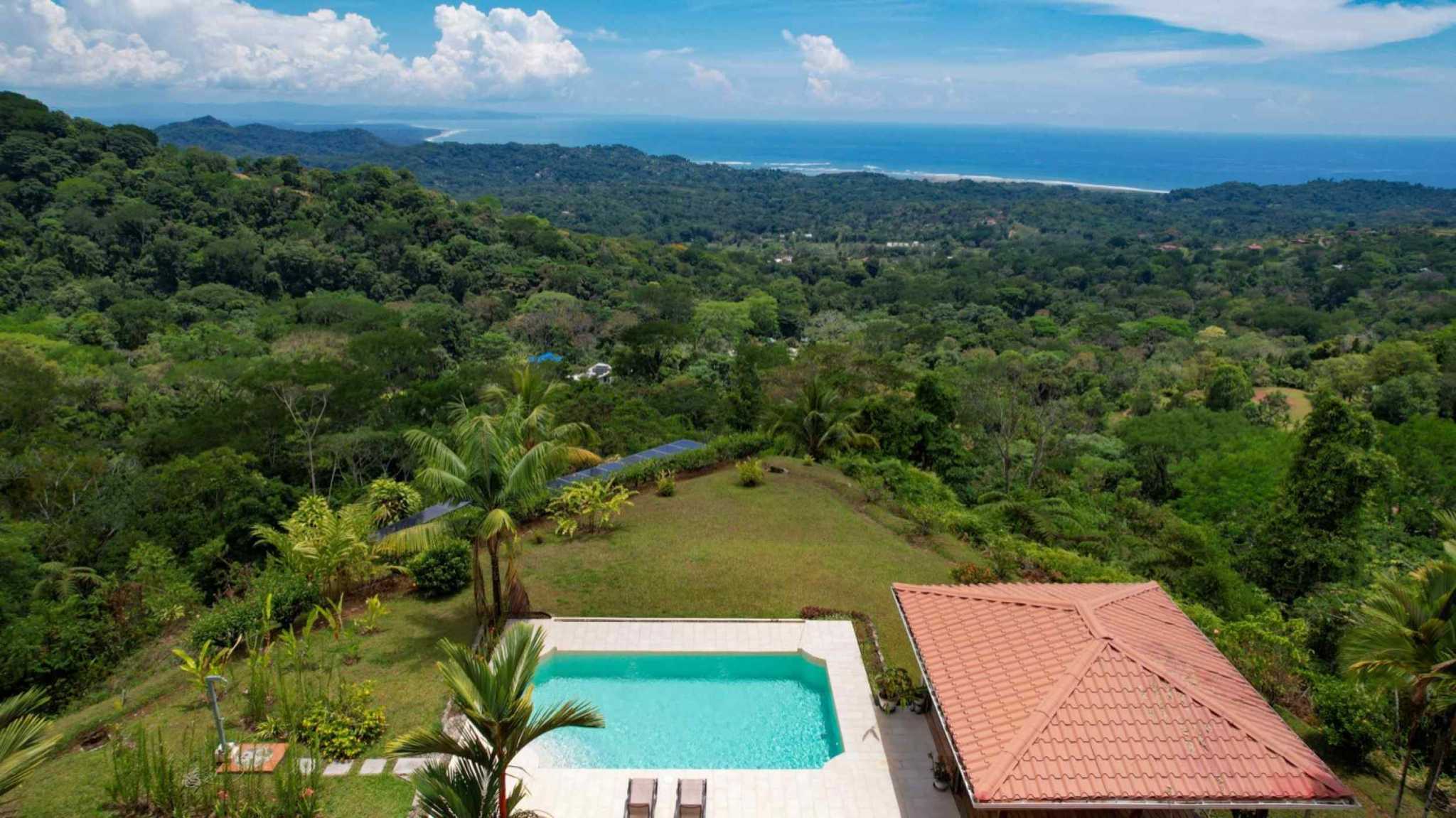 63404-42 Ocean View 4.86-Acre Home with Legal Water in Ojochal Costa Rica