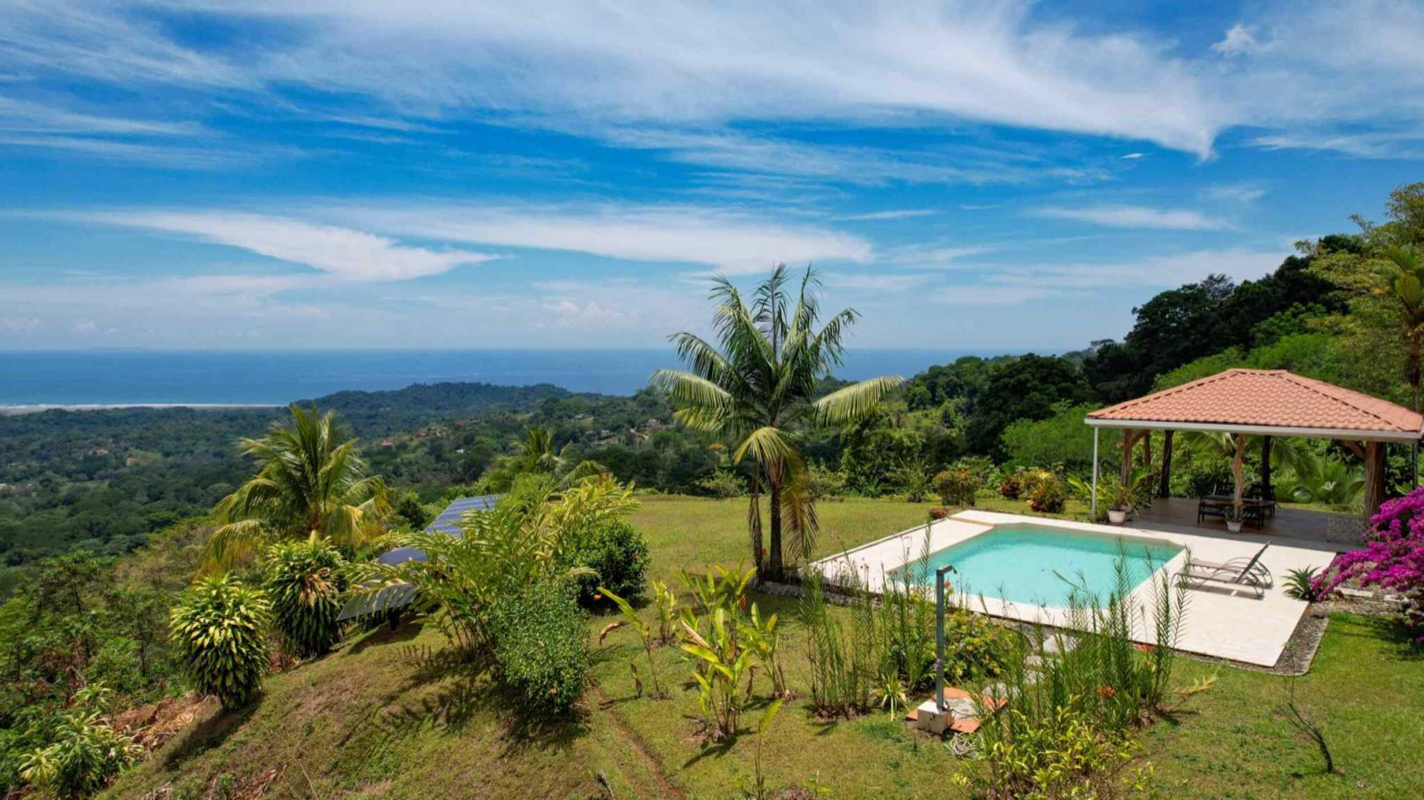 63404-40 Ocean View 4.86-Acre Home with Legal Water in Ojochal Costa Rica