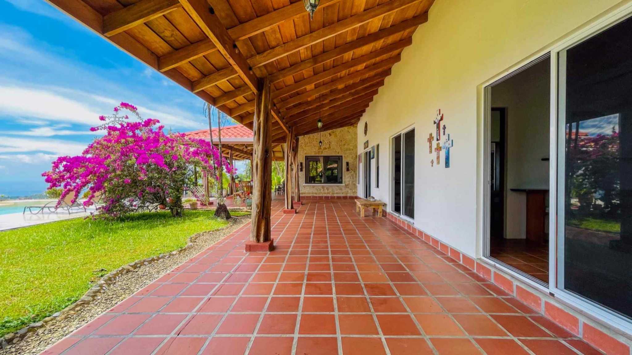 63404-36 Ocean View 4.86-Acre Home with Legal Water in Ojochal Costa Rica