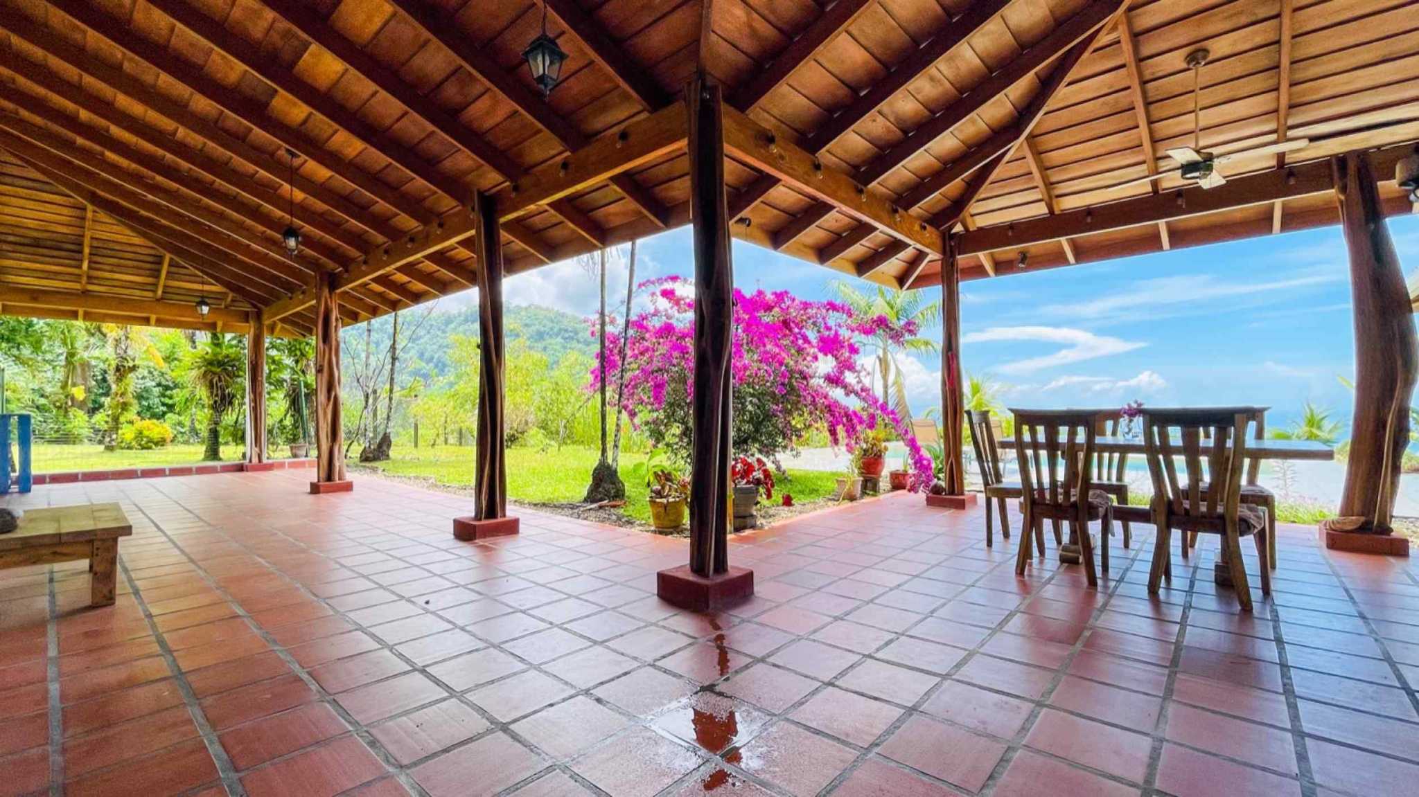 63404-22 Ocean View 4.86-Acre Home with Legal Water in Ojochal Costa Rica