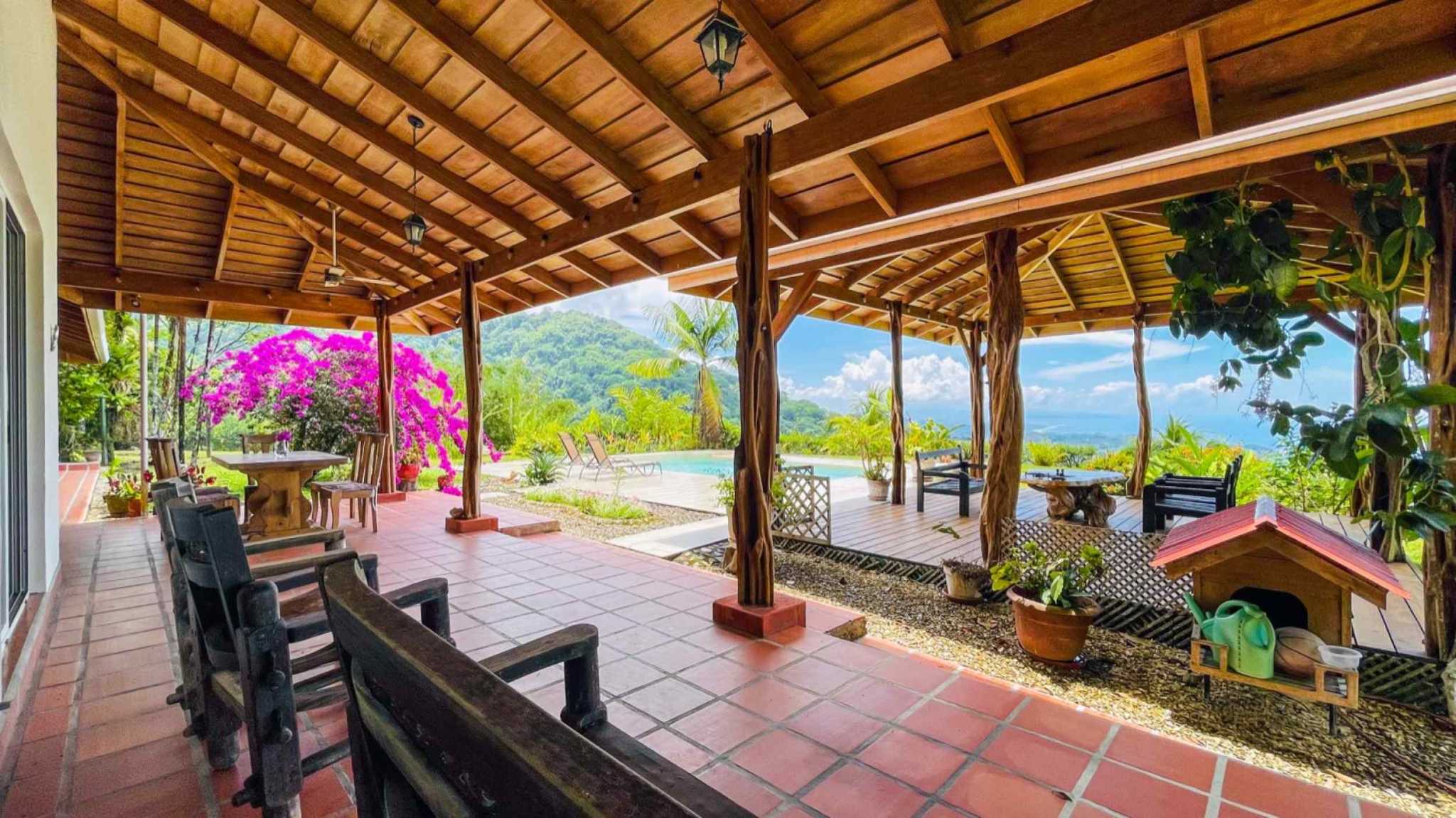 63404-15 Ocean View 4.86-Acre Home with Legal Water in Ojochal Costa Rica