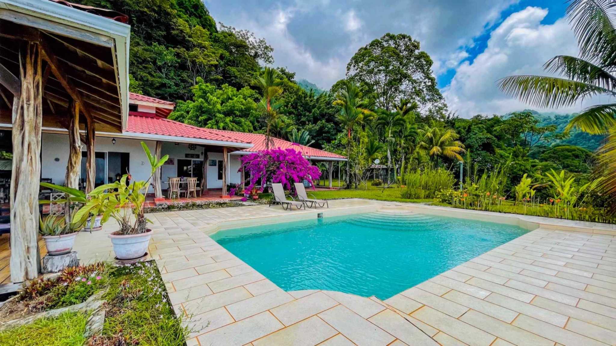 63404-13 Ocean View 4.86-Acre Home with Legal Water in Ojochal Costa Rica
