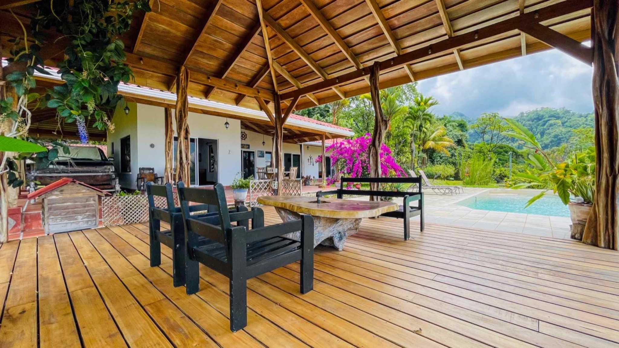 63404-9 Ocean View 4.86-Acre Home with Legal Water in Ojochal Costa Rica