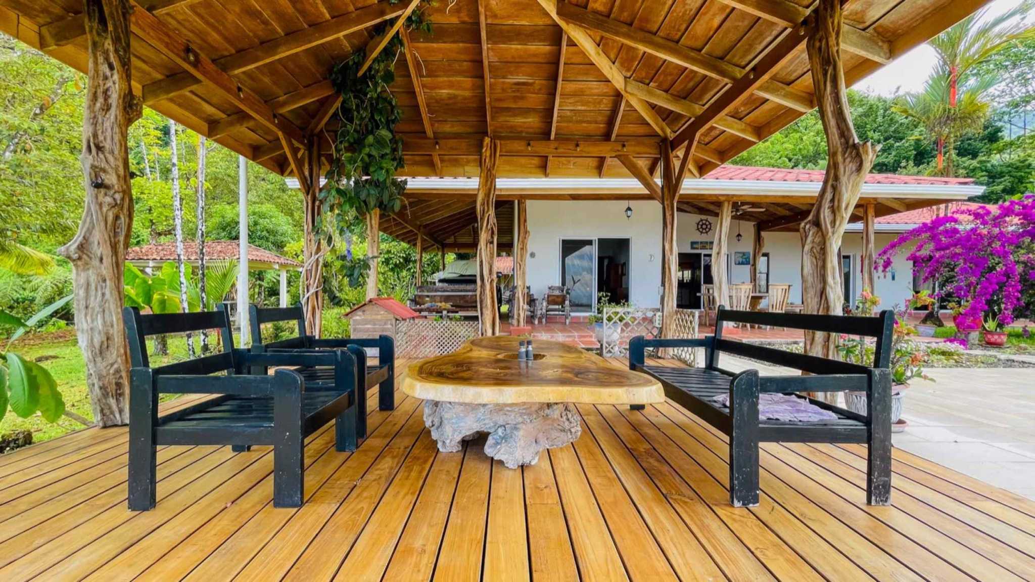 63404-8 Ocean View 4.86-Acre Home with Legal Water in Ojochal Costa Rica