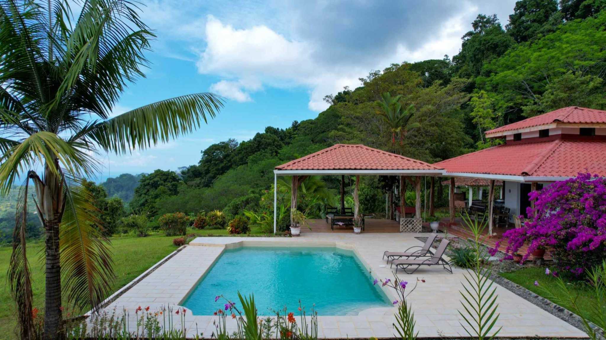 63404-6 Ocean View 4.86-Acre Home with Legal Water in Ojochal Costa Rica