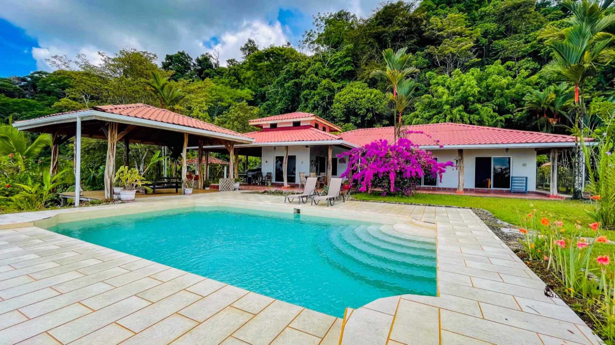 63404-5 Ocean View 4.86-Acre Home with Legal Water in Ojochal Costa Rica