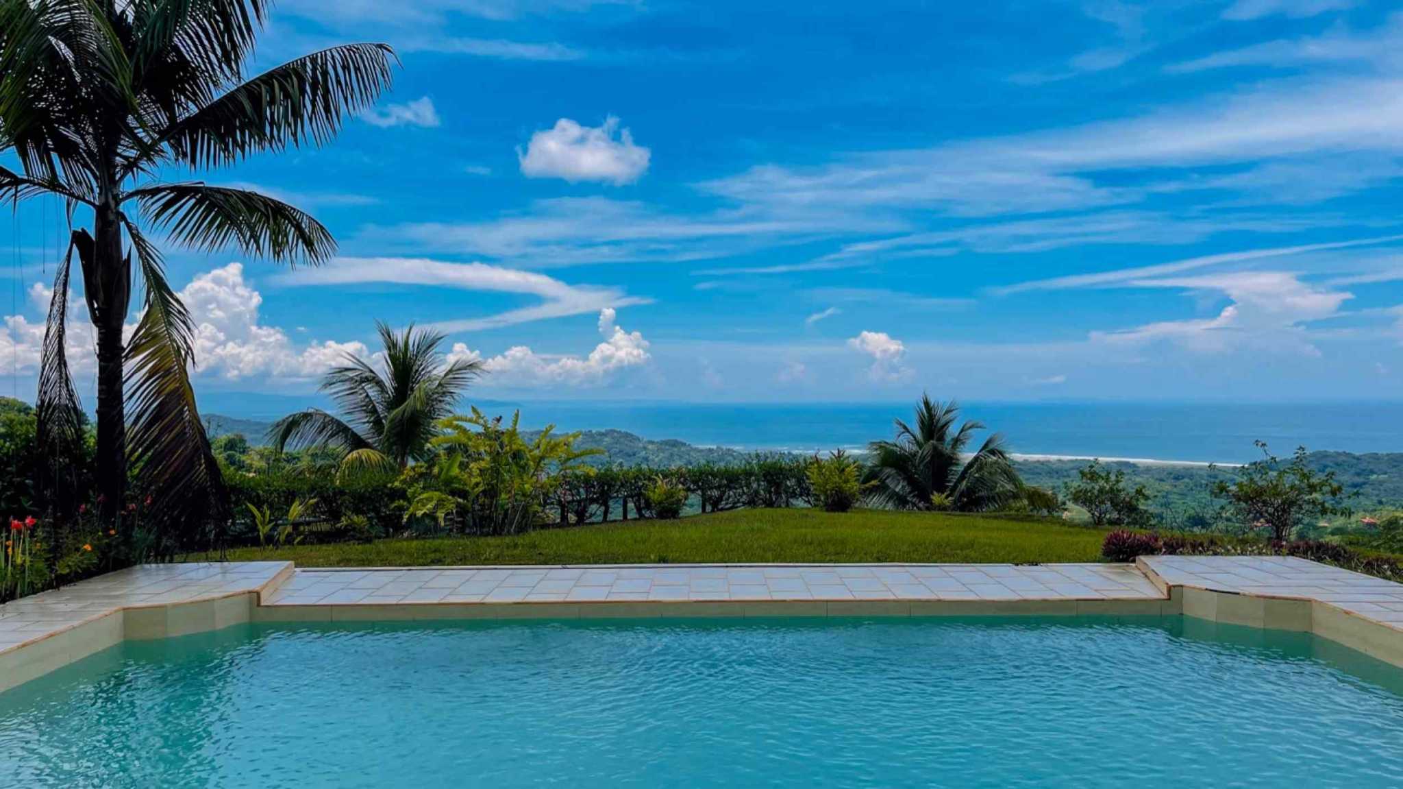 63404-3 Ocean View 4.86-Acre Home with Legal Water in Ojochal Costa Rica
