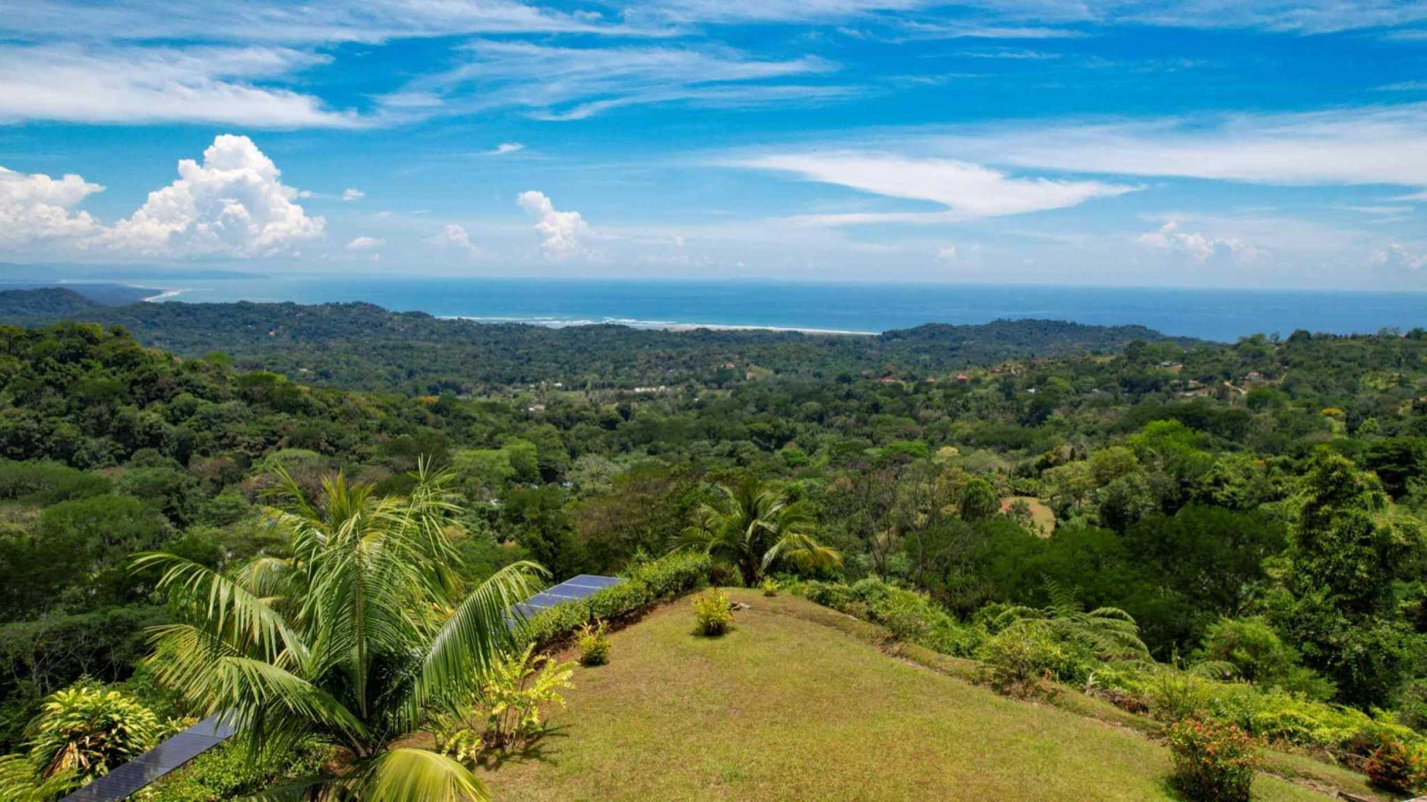 63404-2 Ocean View 4.86-Acre Home with Legal Water in Ojochal Costa Rica