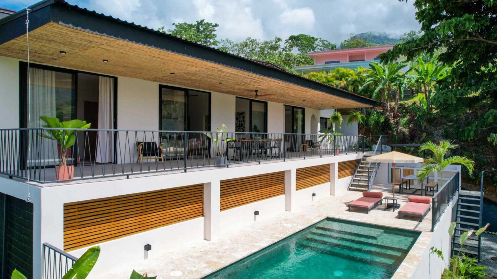 63089-26 Brand-New 4-Bedroom Home with Pool, Mountain Views & 24/7 Security in Ojochal Costa Rica