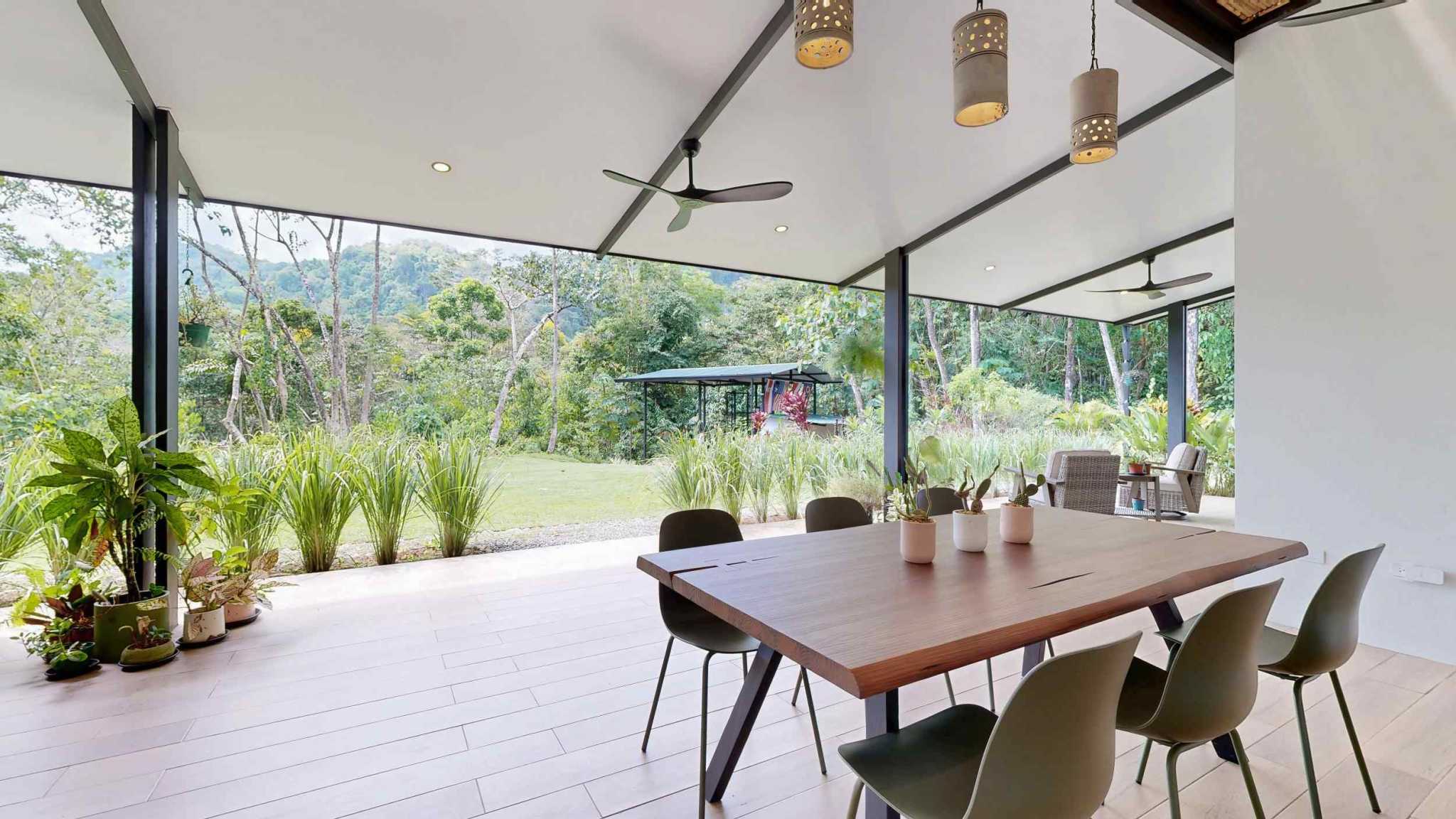 Stunning 3-Bedroom Modern Home with Creek & Mountain Views in Dominical Costa Rica