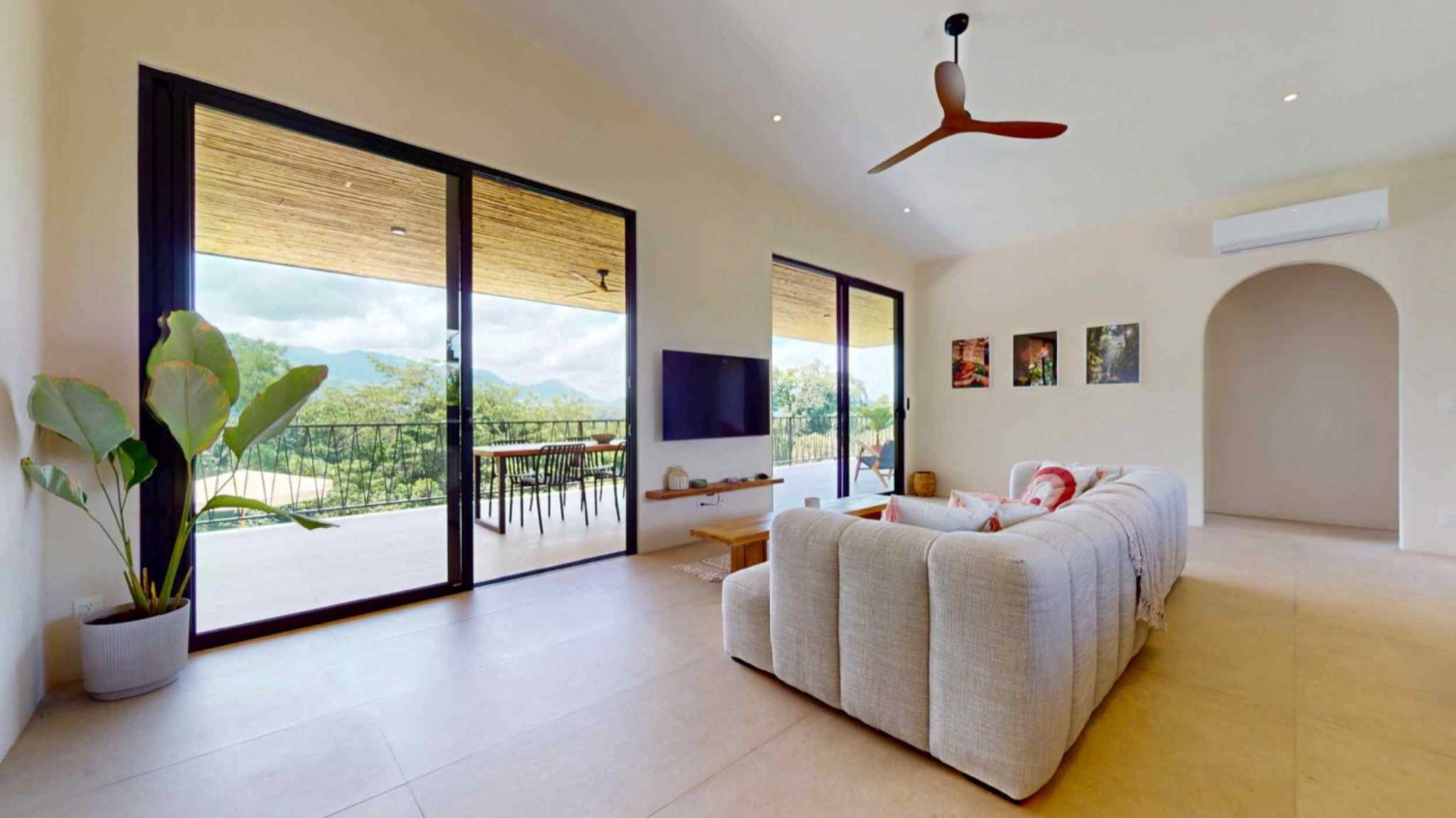 63089-15 Brand-New 4-Bedroom Home with Pool, Mountain Views & 24/7 Security in Ojochal Costa Rica