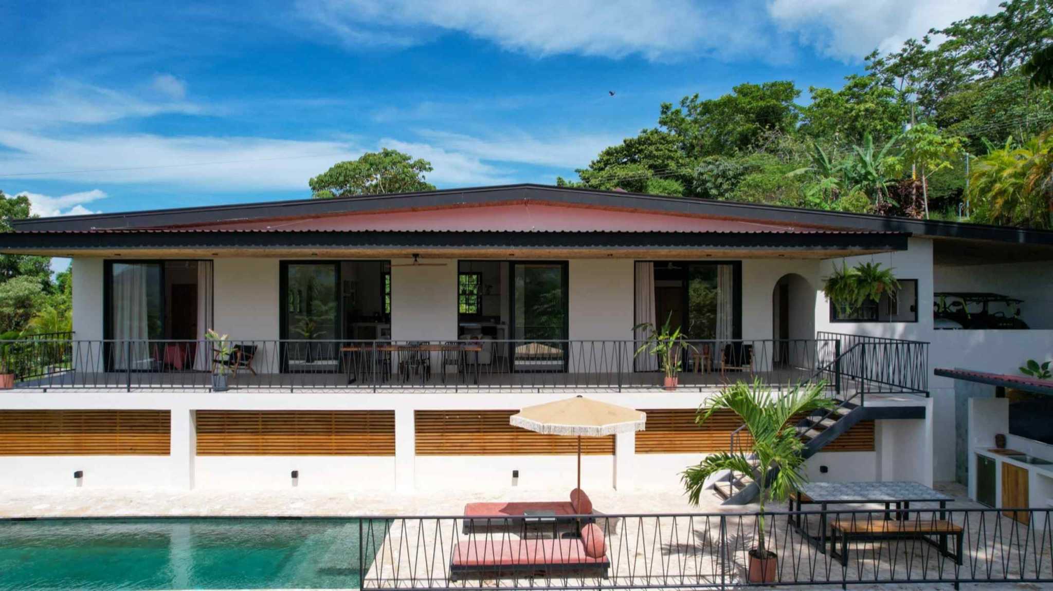 63089-14 Brand-New 4-Bedroom Home with Pool, Mountain Views & 24/7 Security in Ojochal Costa Rica