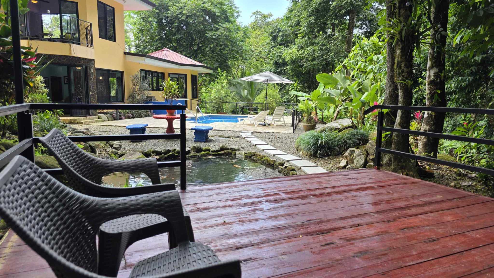 Spectacular 3-Bedroom Jungle Retreat with Private Waterfall in Ojochal Costa Rica