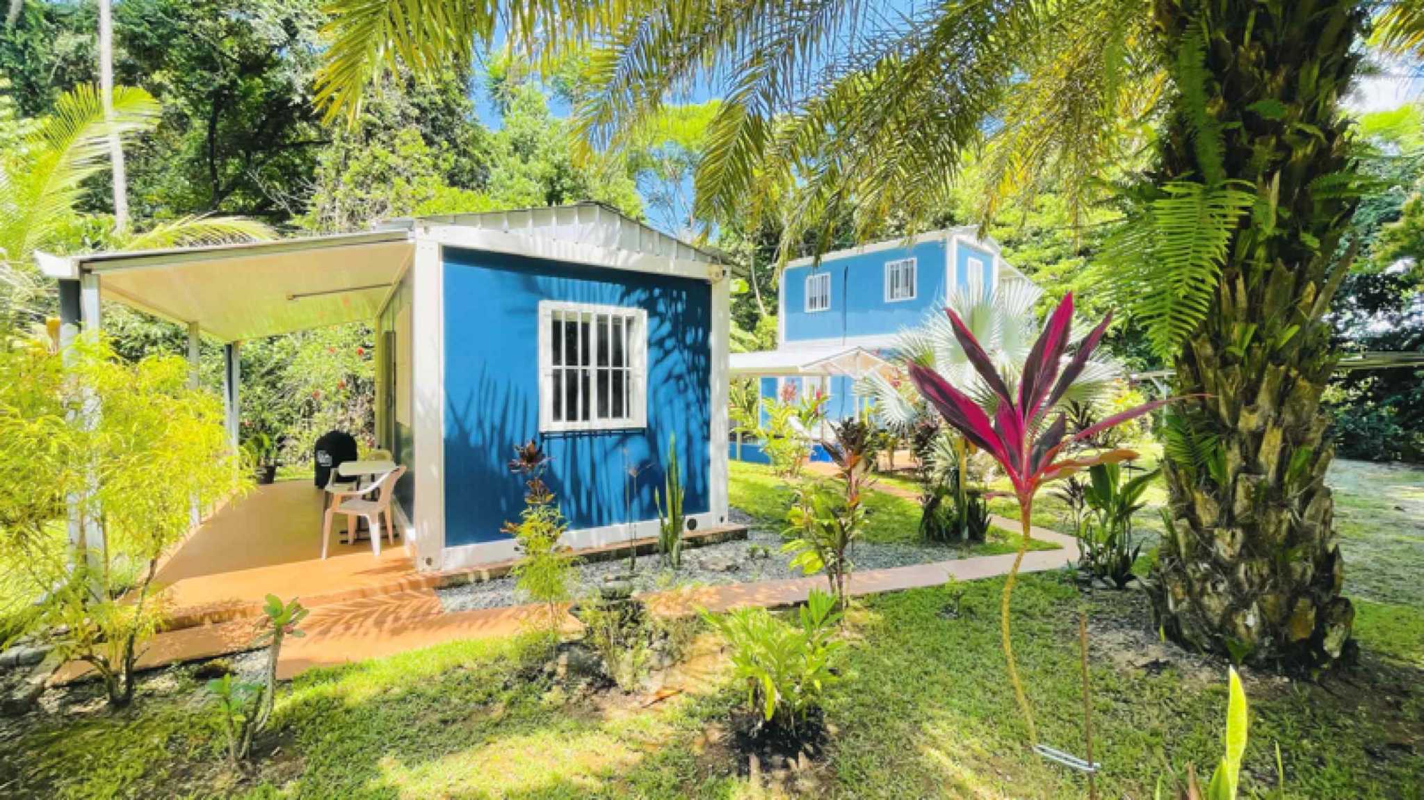 Unique 2-Bedroom Jungle Compound with Modular Home & Guest Cabin in Ojochal Costa Rica