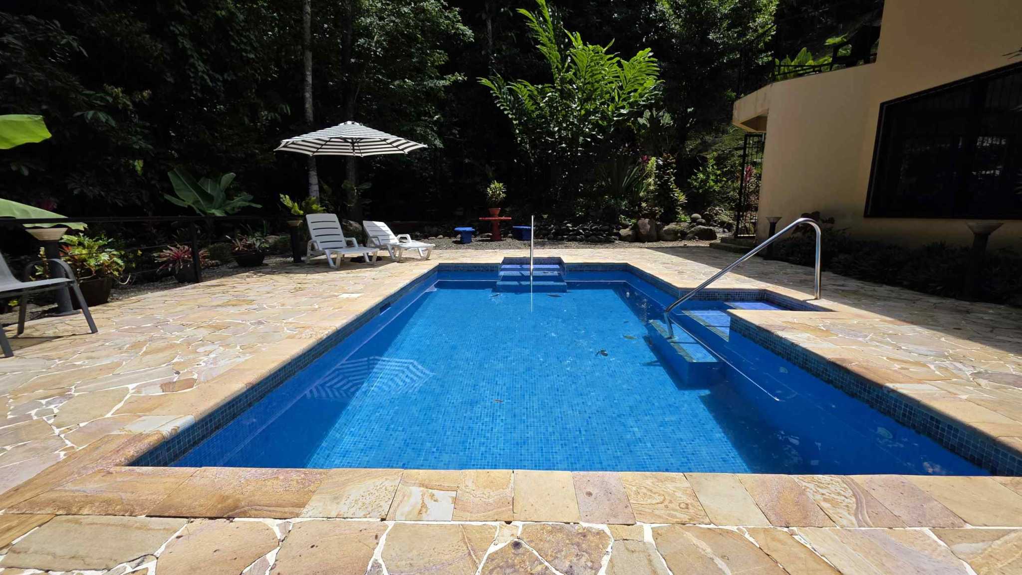 Spectacular 3-Bedroom Jungle Retreat with Private Waterfall in Ojochal Costa Rica
