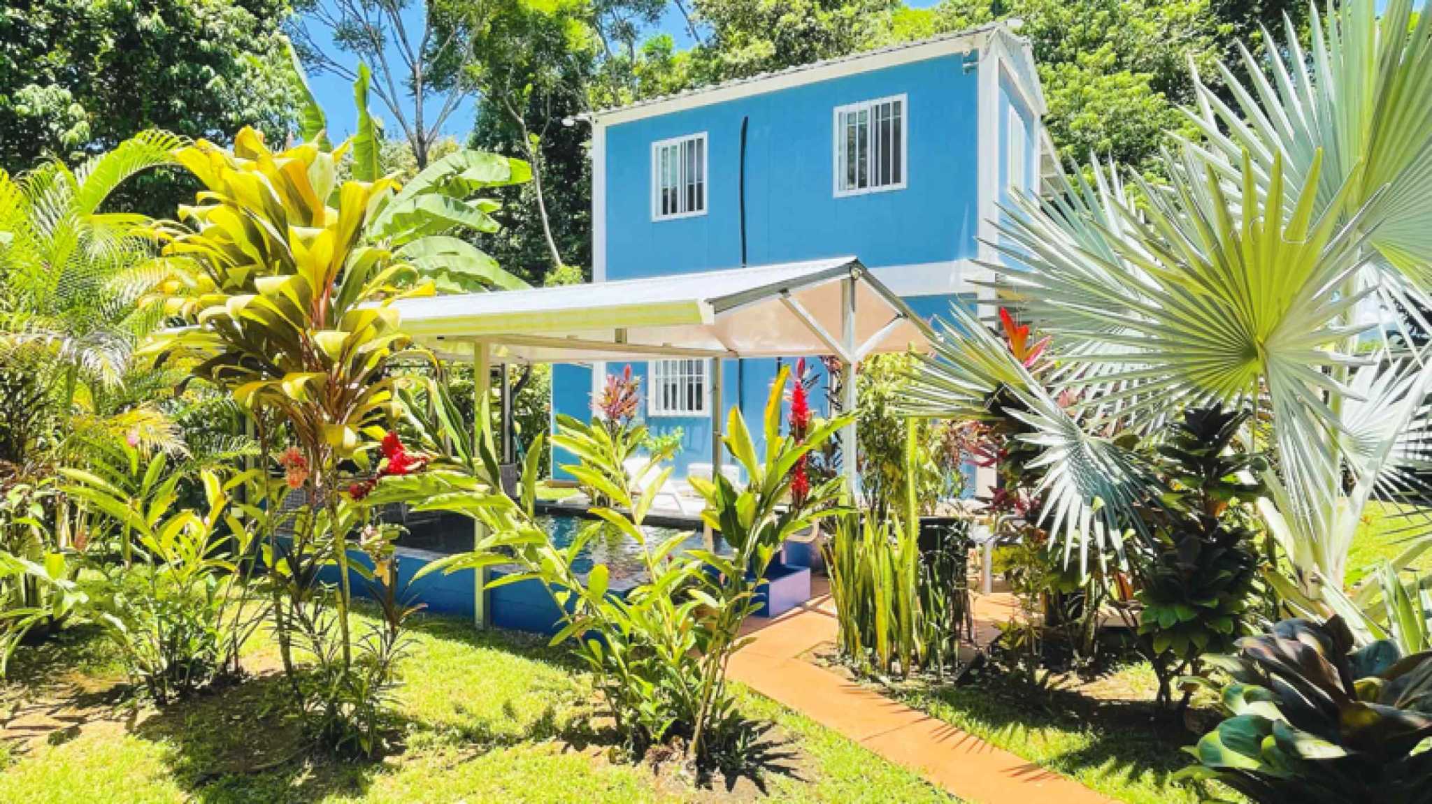 Unique 2-Bedroom Jungle Compound with Modular Home & Guest Cabin in Ojochal Costa Rica