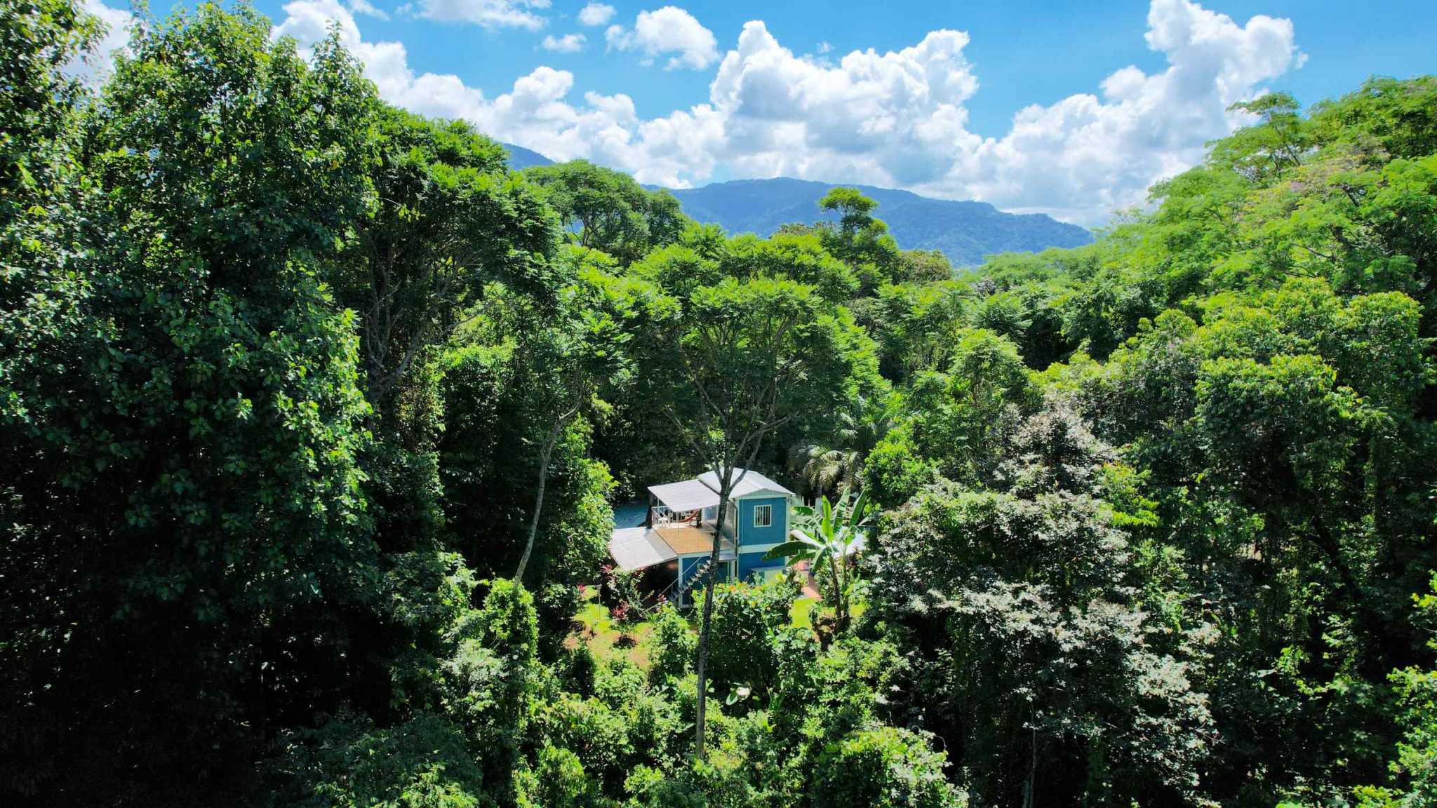 Unique 2-Bedroom Jungle Compound with Modular Home & Guest Cabin in Ojochal Costa Rica