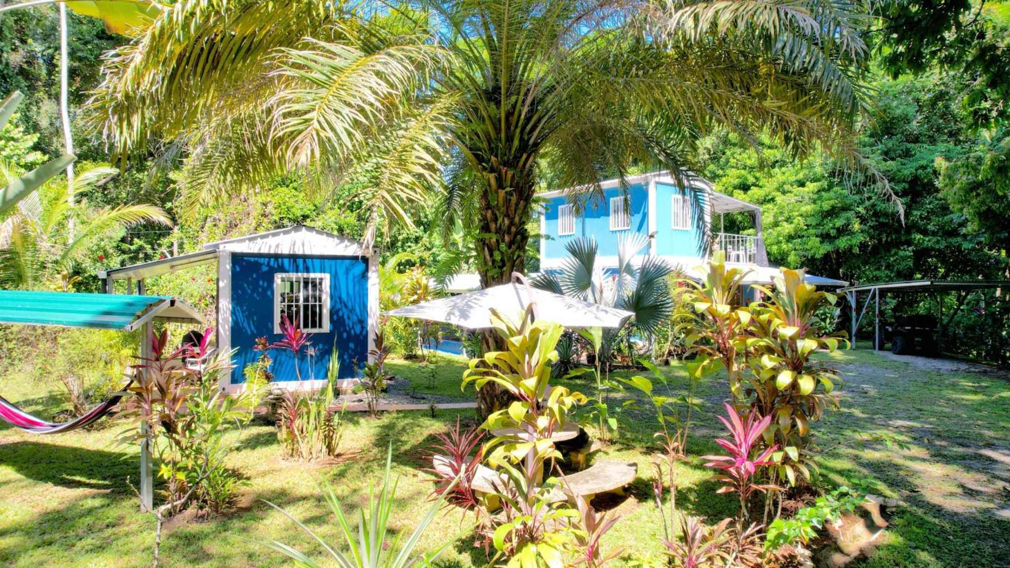 Unique 2-Bedroom Jungle Compound with Modular Home & Guest Cabin in Ojochal Costa Rica